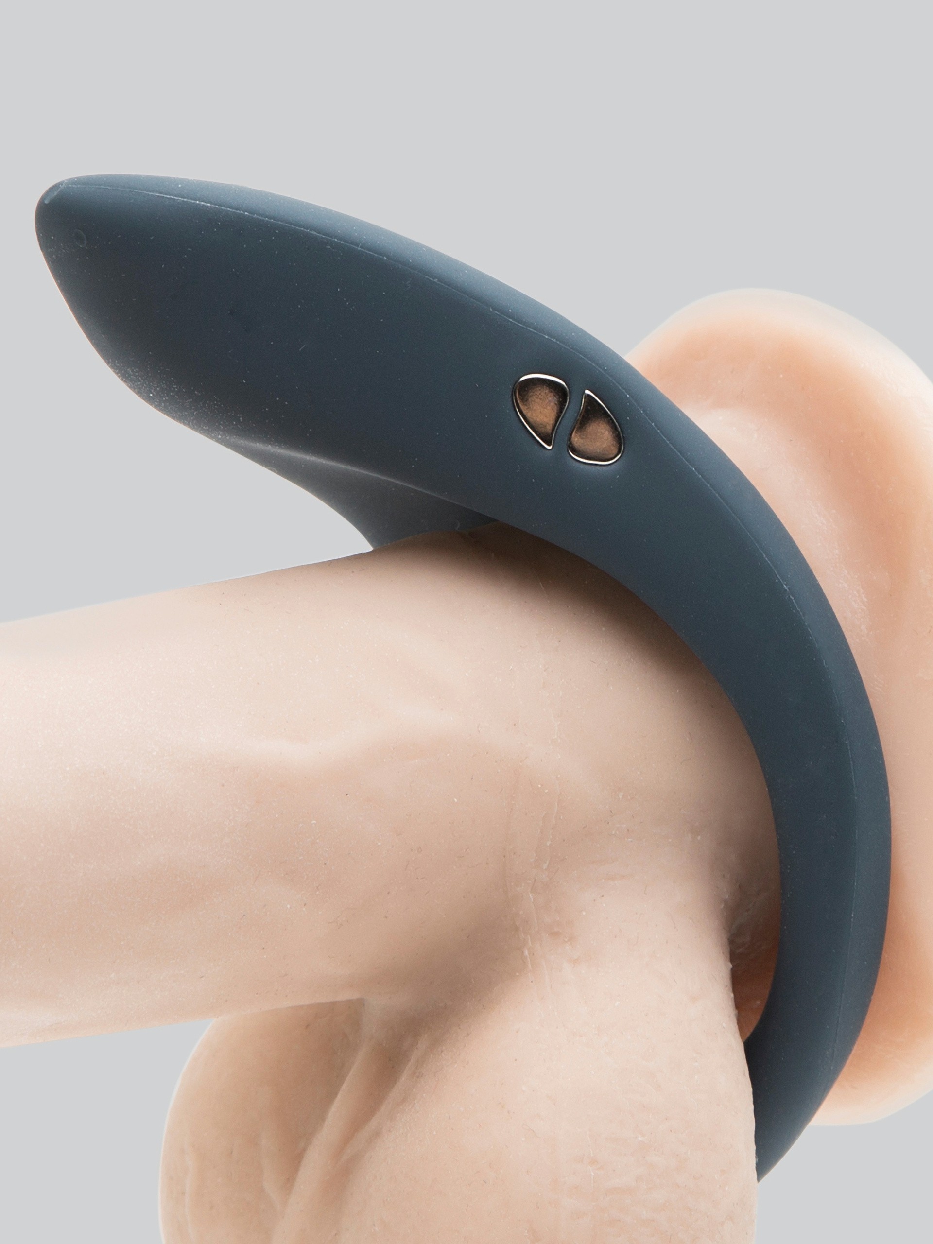 We-Vibe Verge App Controlled Rechargeable Vibrating Cock Ring, Black, hi-res