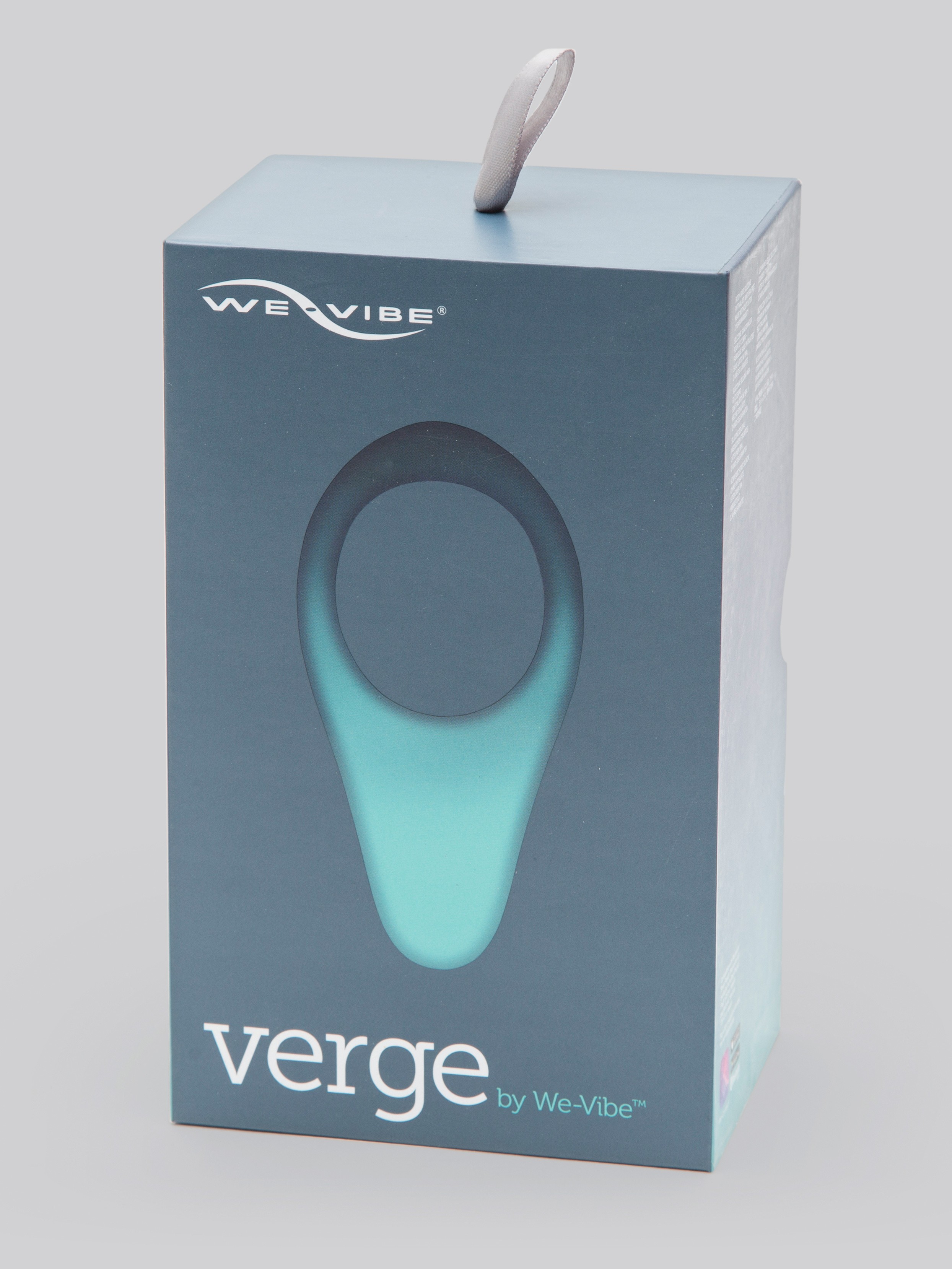 We-Vibe Verge App Controlled Rechargeable Vibrating Cock Ring, Black, hi-res