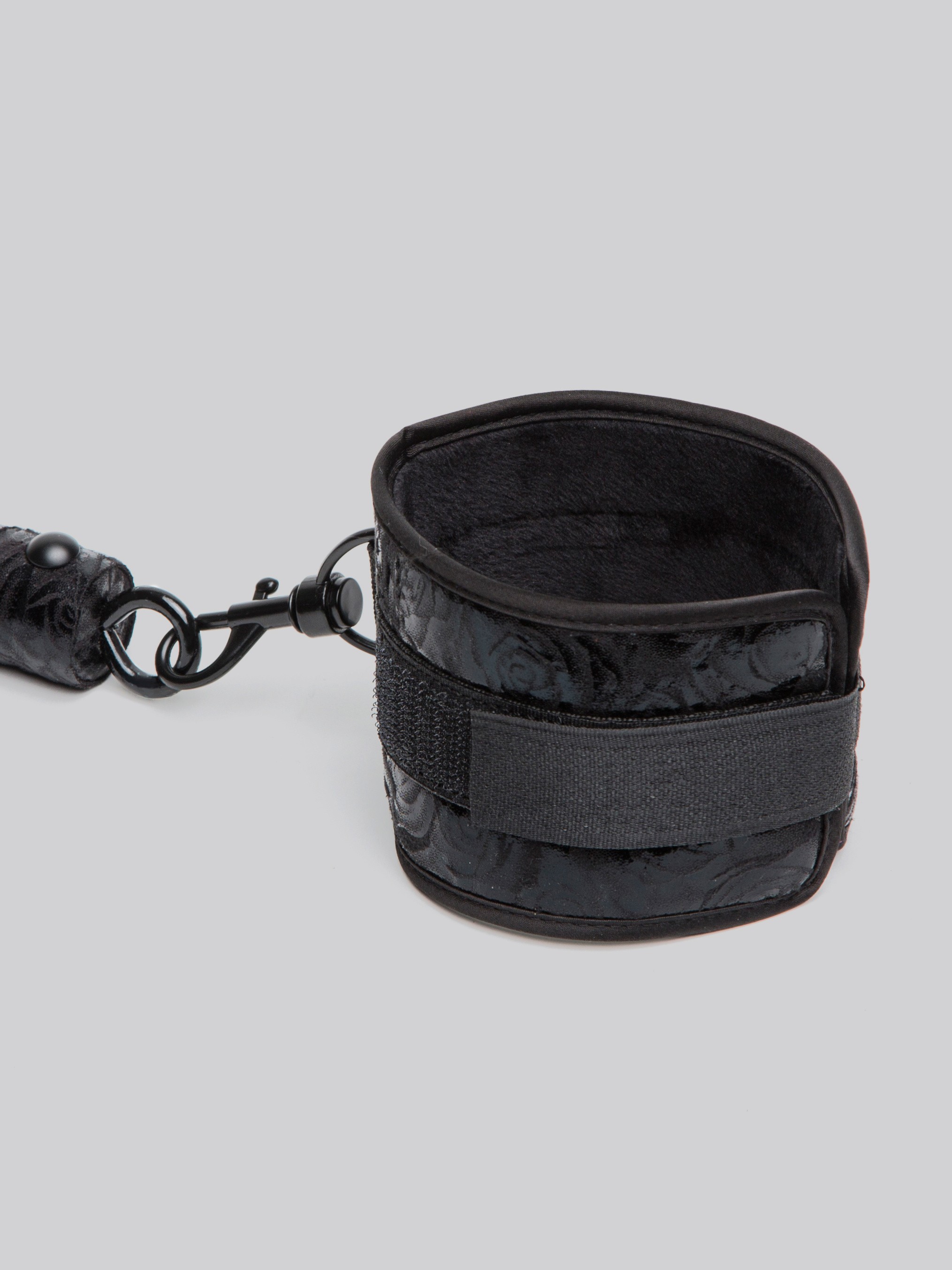 Bondage Boutique Black Rose 20 inch Spreader Bar, Black, hi-res