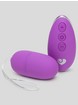 Lovehoney Thrill Seeker 10 Function Remote Control Love Egg Vibrator, Purple, hi-res