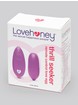 Lovehoney Thrill Seeker 10 Function Remote Control Love Egg Vibrator, Purple, hi-res