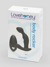 Lovehoney Body Rocker 10 Function Remote Control P-Spot Vibrator, Black, hi-res