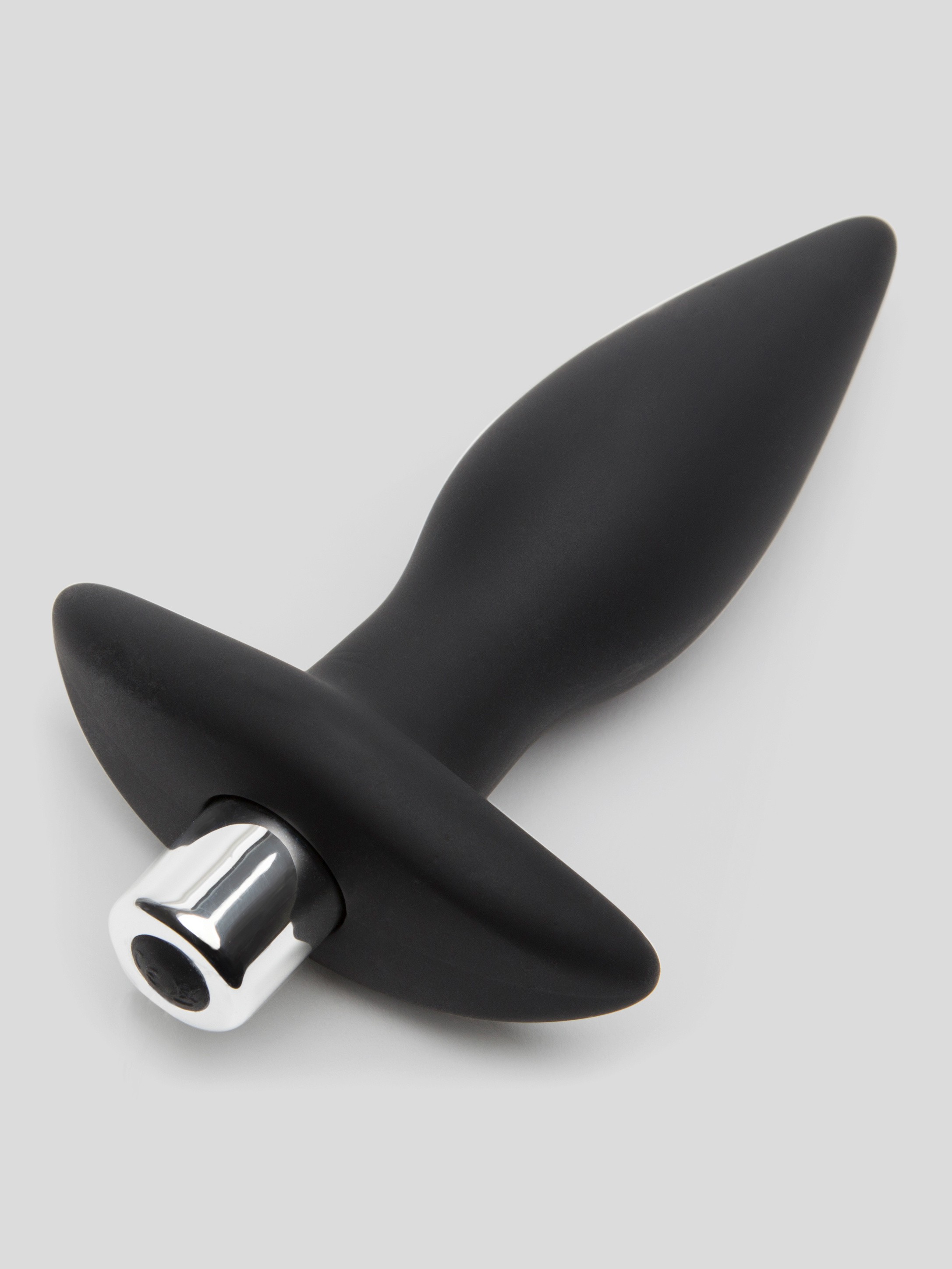 Lovehoney Booty Shaker 10 Function Remote Control Vibrating Butt Plug, Black, hi-res