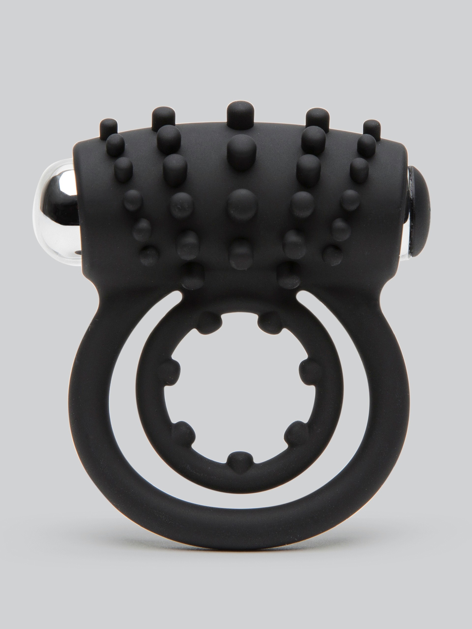 Lovehoney Wild Thing 10 Function Remote Control Vibrating Cock Ring, Black, hi-res