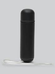 Lovehoney Secret Surprise 10 Function Remote Control Bullet Vibrator, Black, hi-res