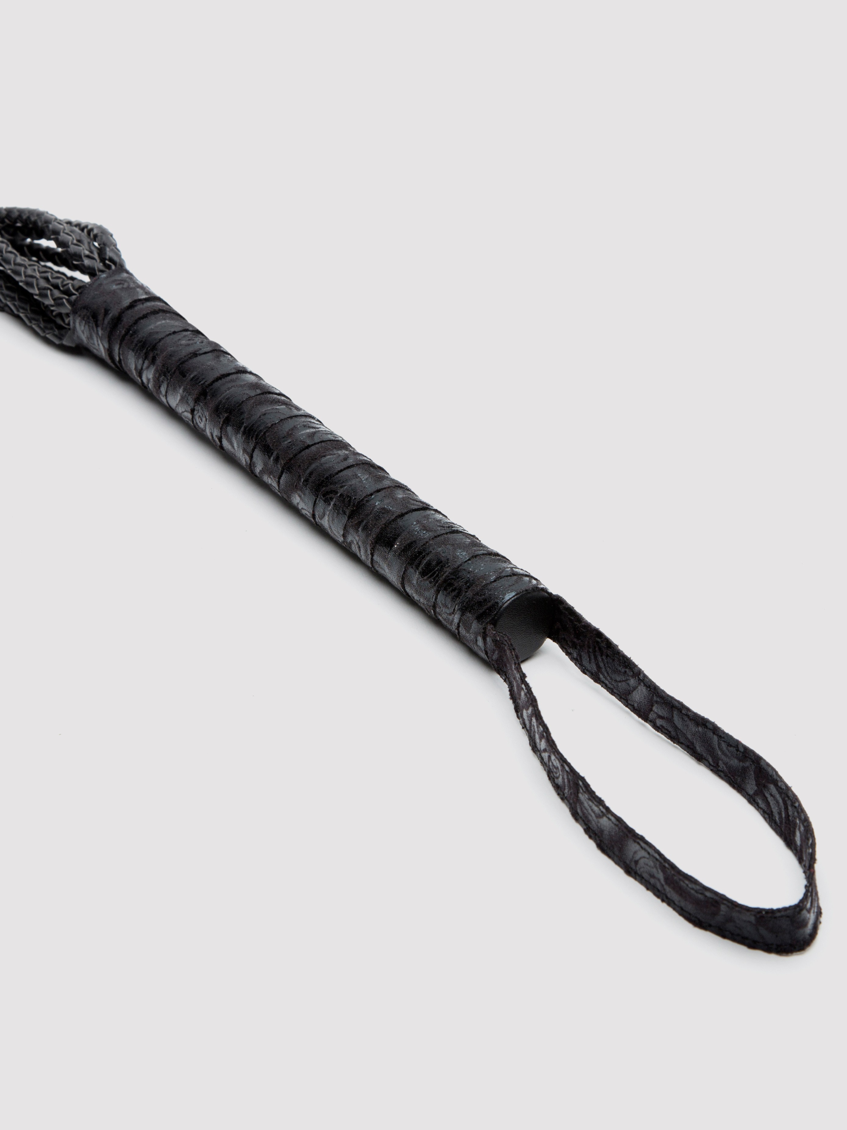 Bondage Boutique Black Rose Flogger, Black, hi-res