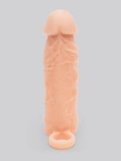 Lovehoney 1 Extra Inch Silicone Penis Extender, Flesh Pink, hi-res