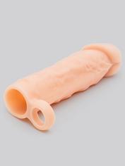 Lovehoney 1 Extra Inch Silicone Penis Extender, Flesh Pink, hi-res