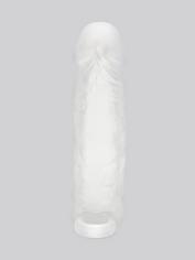 Lovehoney 1 Extra Inch Silicone Penis Extender Clear, Clear, hi-res