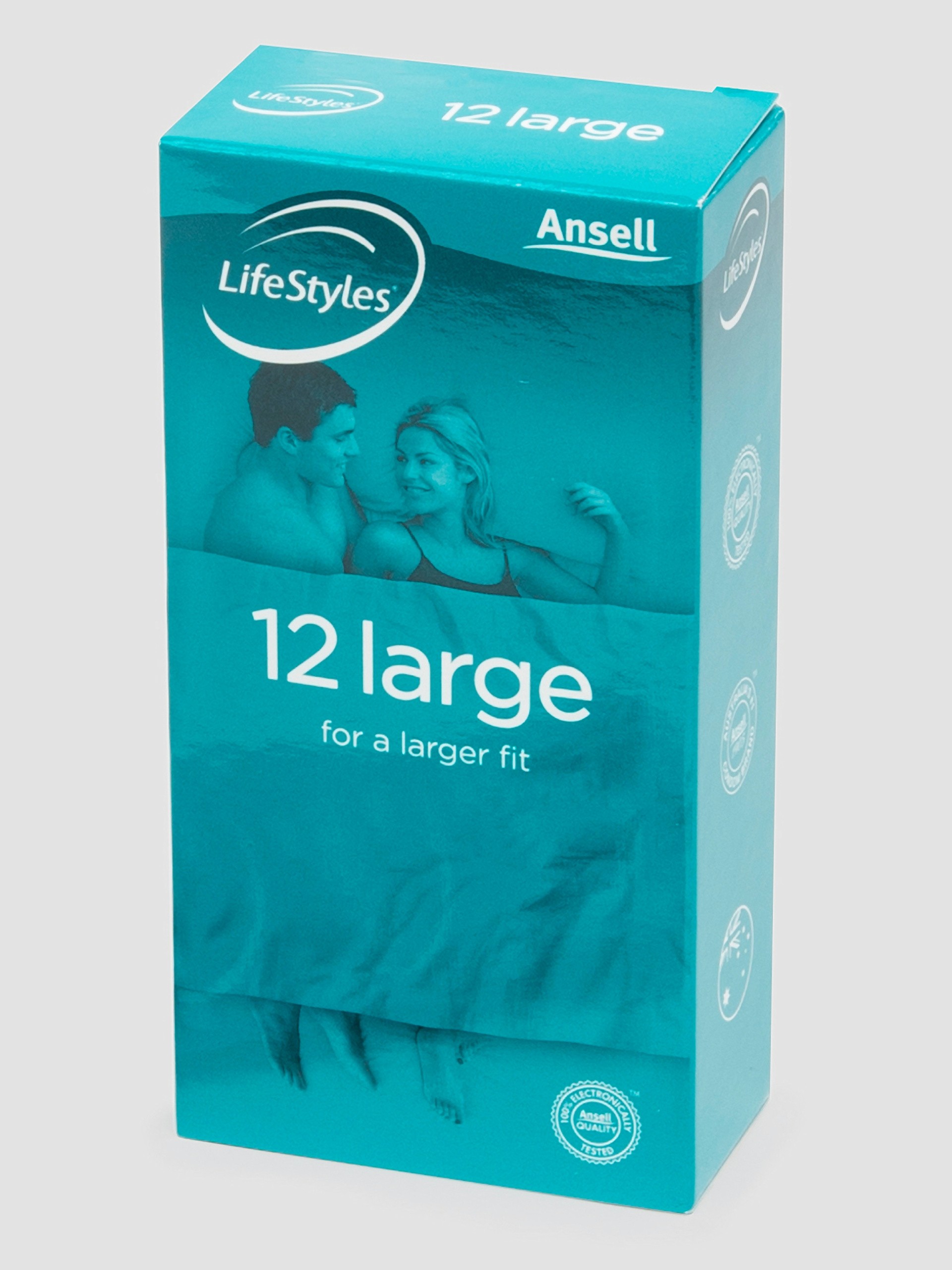 Ansell LifeStyles Large Condoms (12 Pack), , hi-res