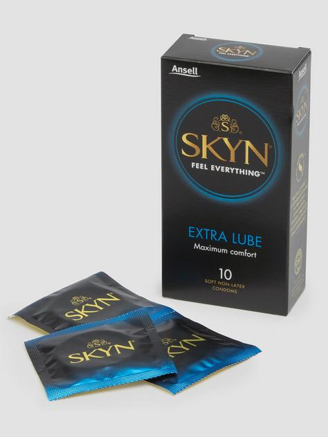 Ansell SKYN Extra Lubricated Non Latex condoms (10 Pack), , hi-res