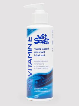 Wet Stuff Water Based Lubricant with Vitamin E 270ml