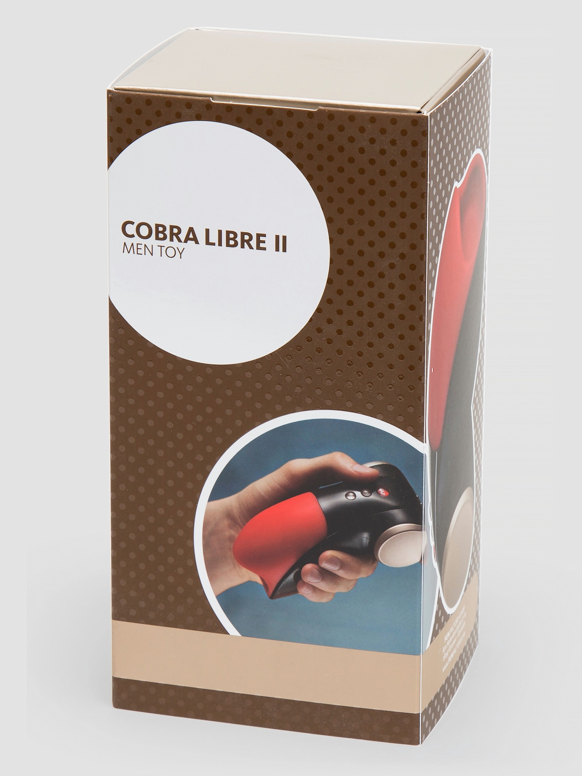 Fun Factory Cobra Libre II Rechargeable Male Vibrator, Red, hi-res