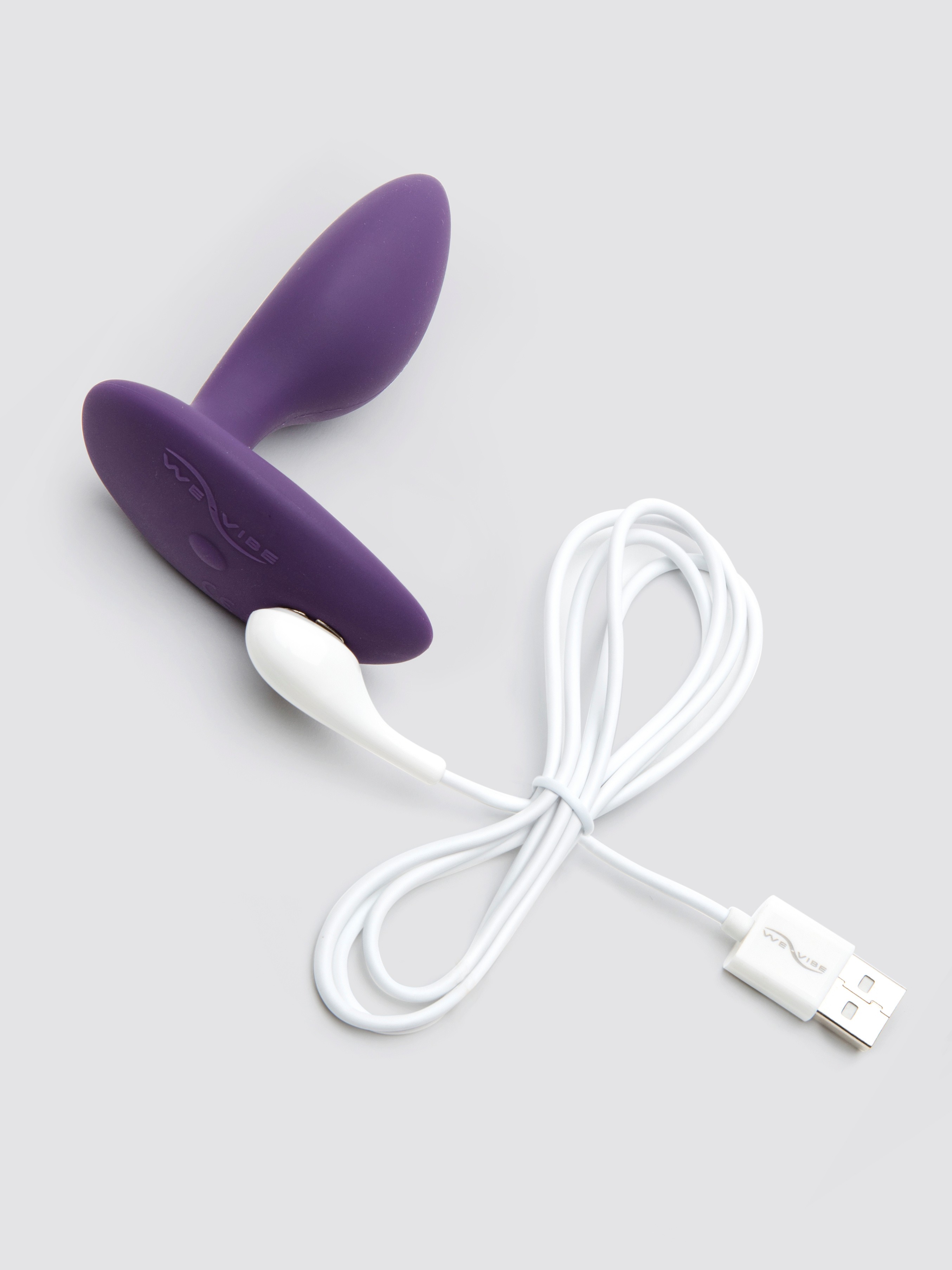 We-Vibe Ditto Rechargeable Remote and App Control Vibrating Butt Plug, Purple, hi-res