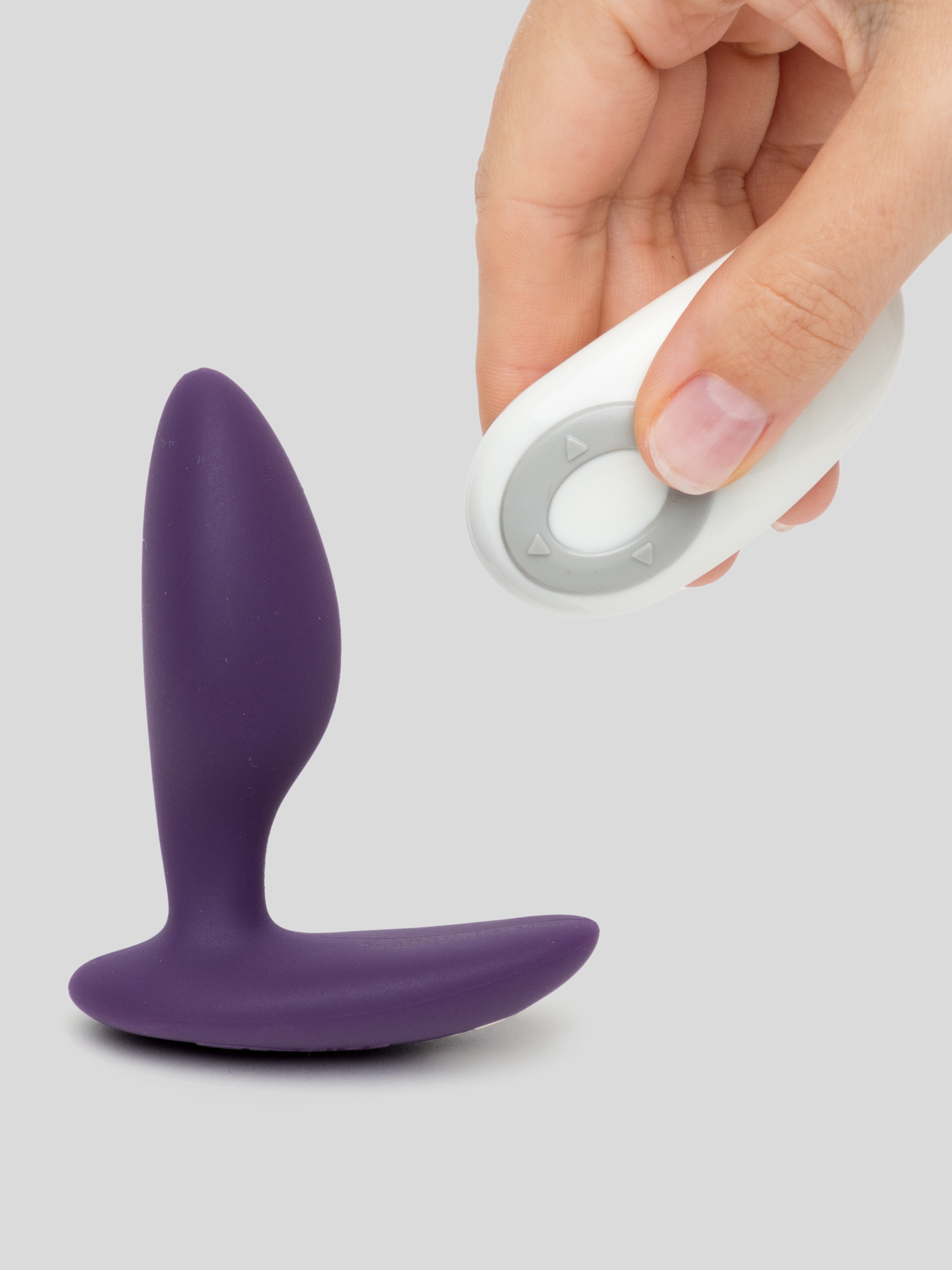 We-Vibe Ditto Rechargeable Remote and App Control Vibrating Butt Plug, Purple, hi-res