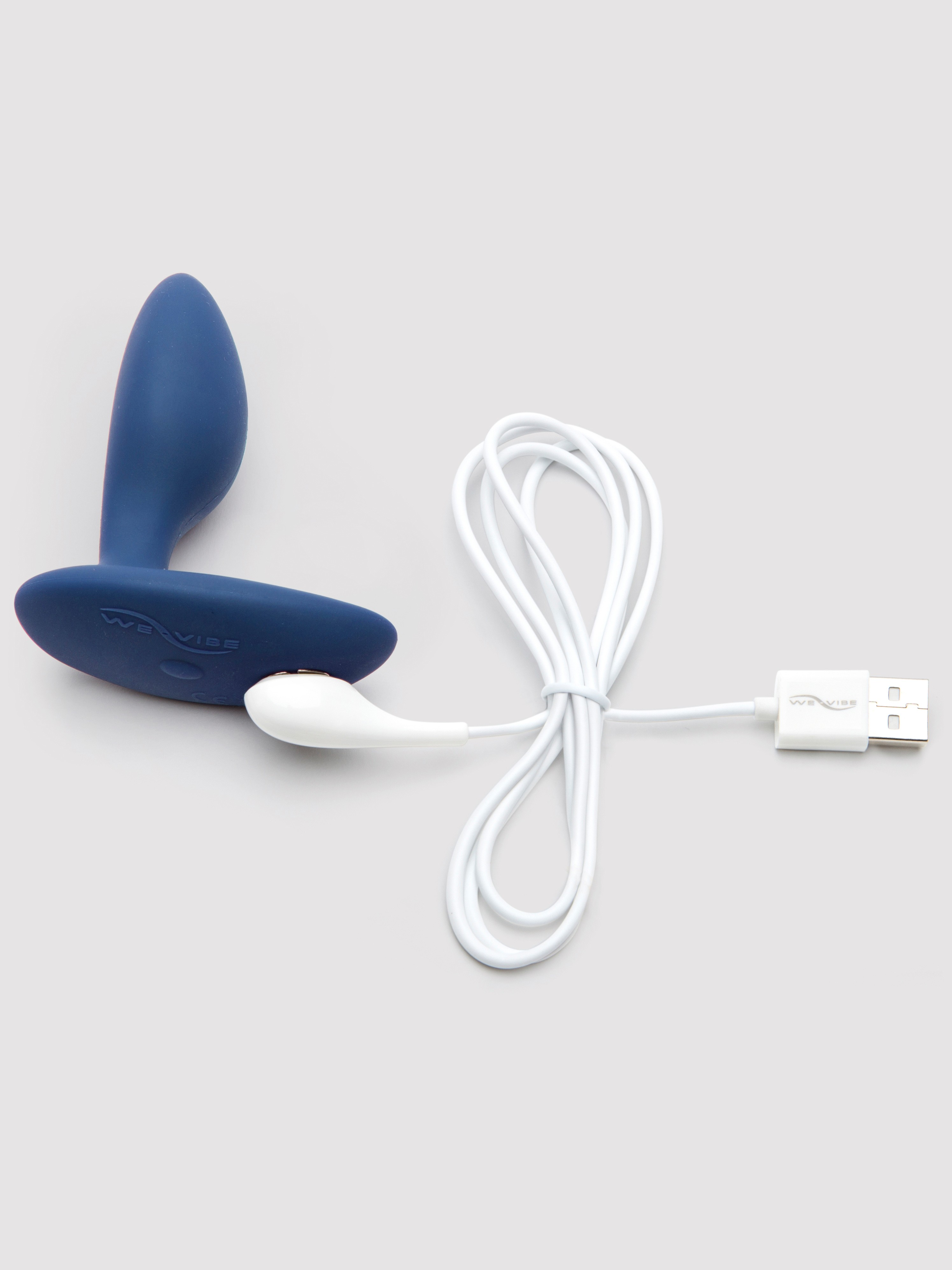 We-Vibe Ditto App and Remote Controlled Rechargeable Vibrating Butt Plug, Blue, hi-res