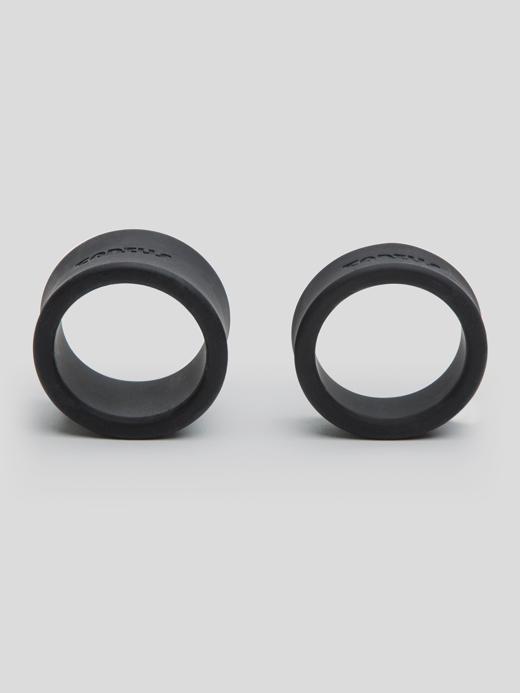 Tantus Silicone Ball Stretcher Kit (2 Piece), Black, hi-res