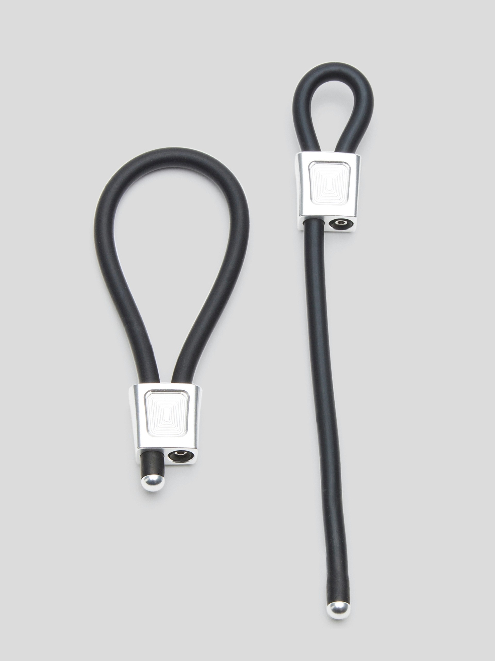 ElectraStim Prestige ElectraLoops Cock Rings, Silver, hi-res