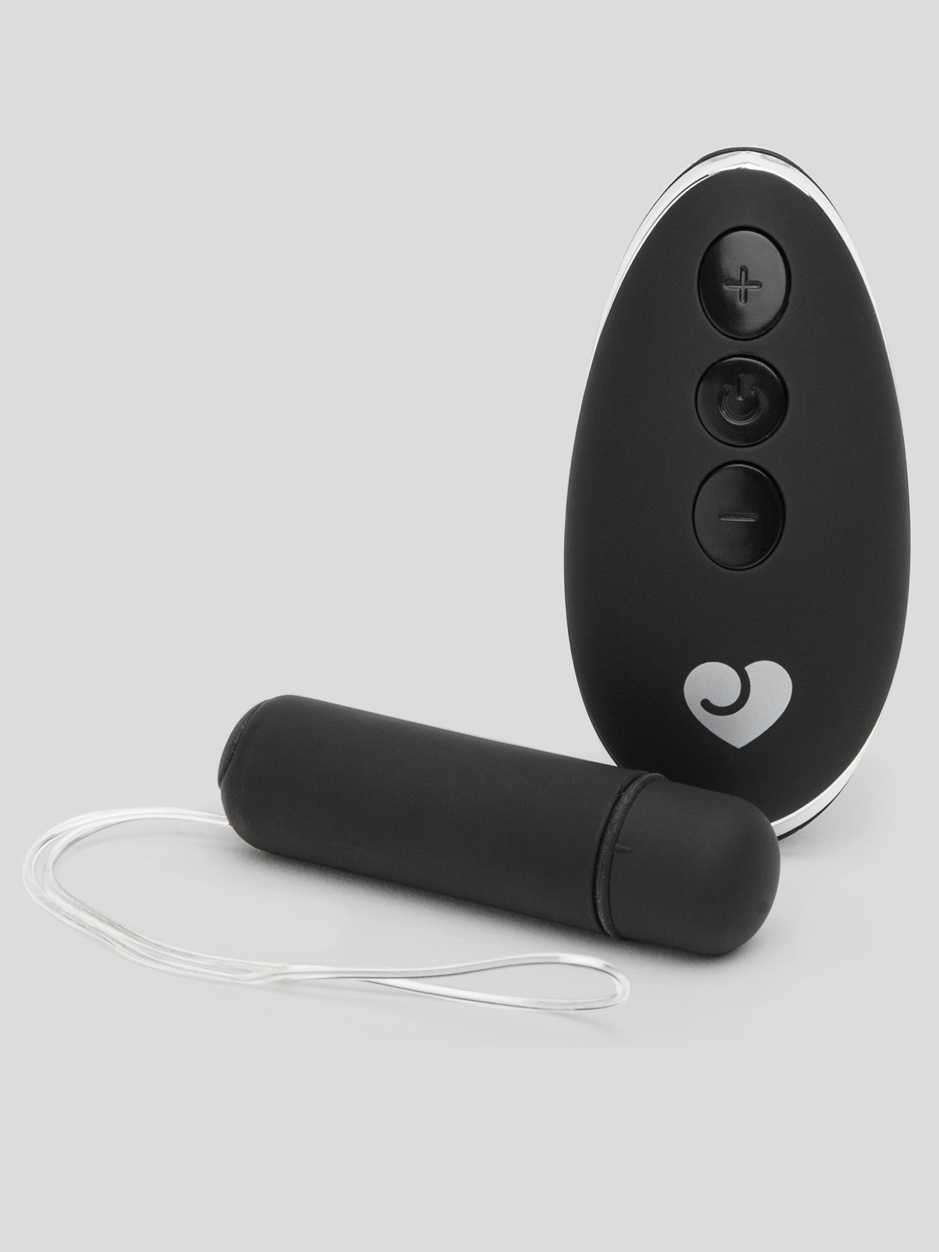 Lovehoney Plus Size Hot Date 10 Function Remote Control Vibrating Knickers, Black, hi-res