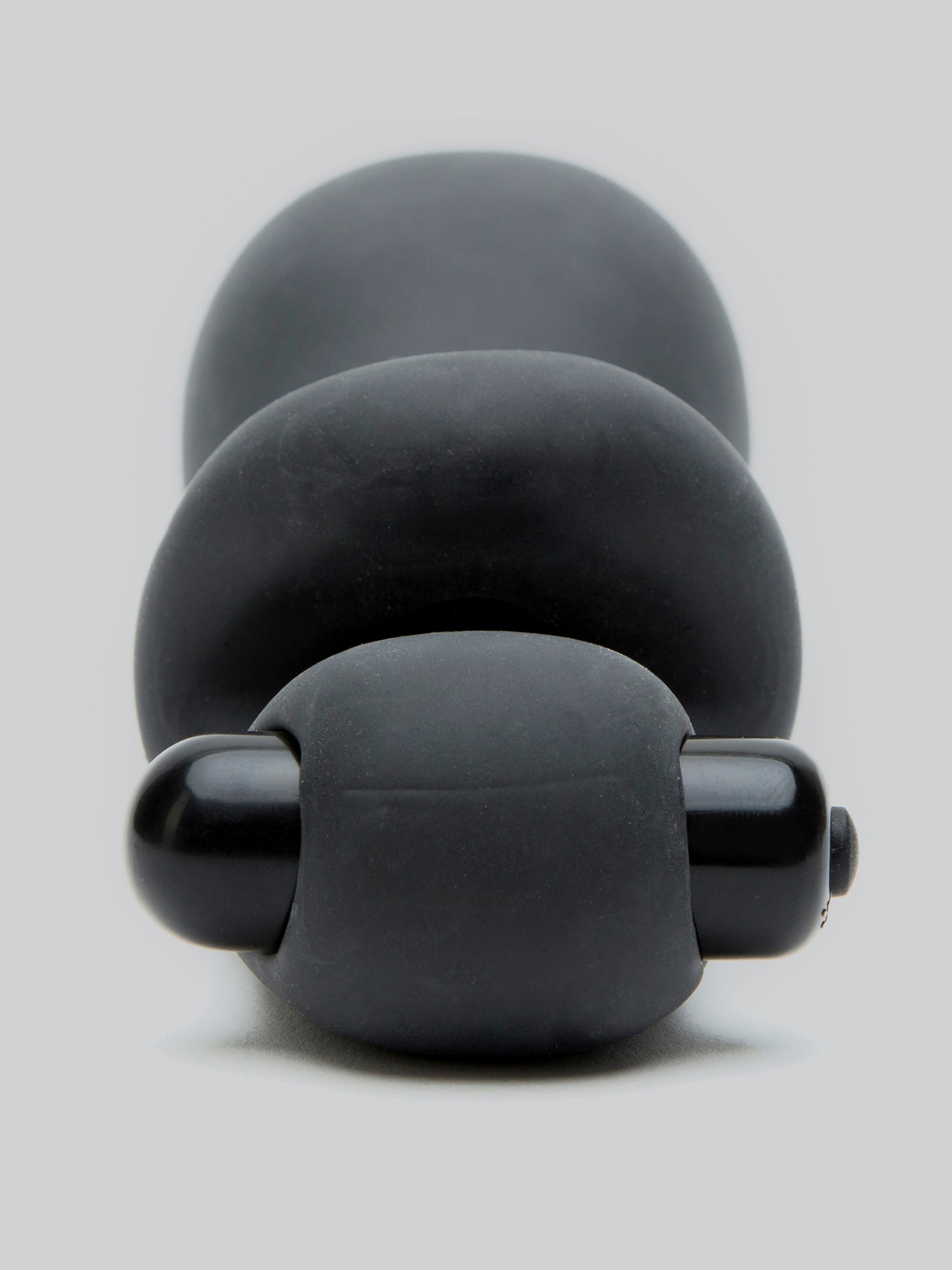 Renegade Ball Tugging Vibrating Male Stroker, Black, hi-res