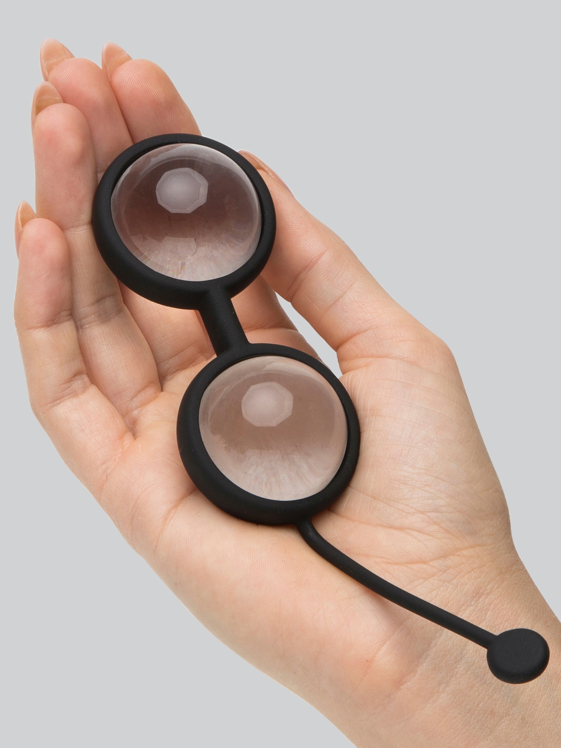 DOMINIX Deluxe Glass Kegel Balls 77g, Clear, hi-res