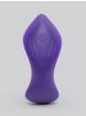 Lovehoney Clitoral Caress USB Rechargeable Clitoral Vibrator, Purple, hi-res