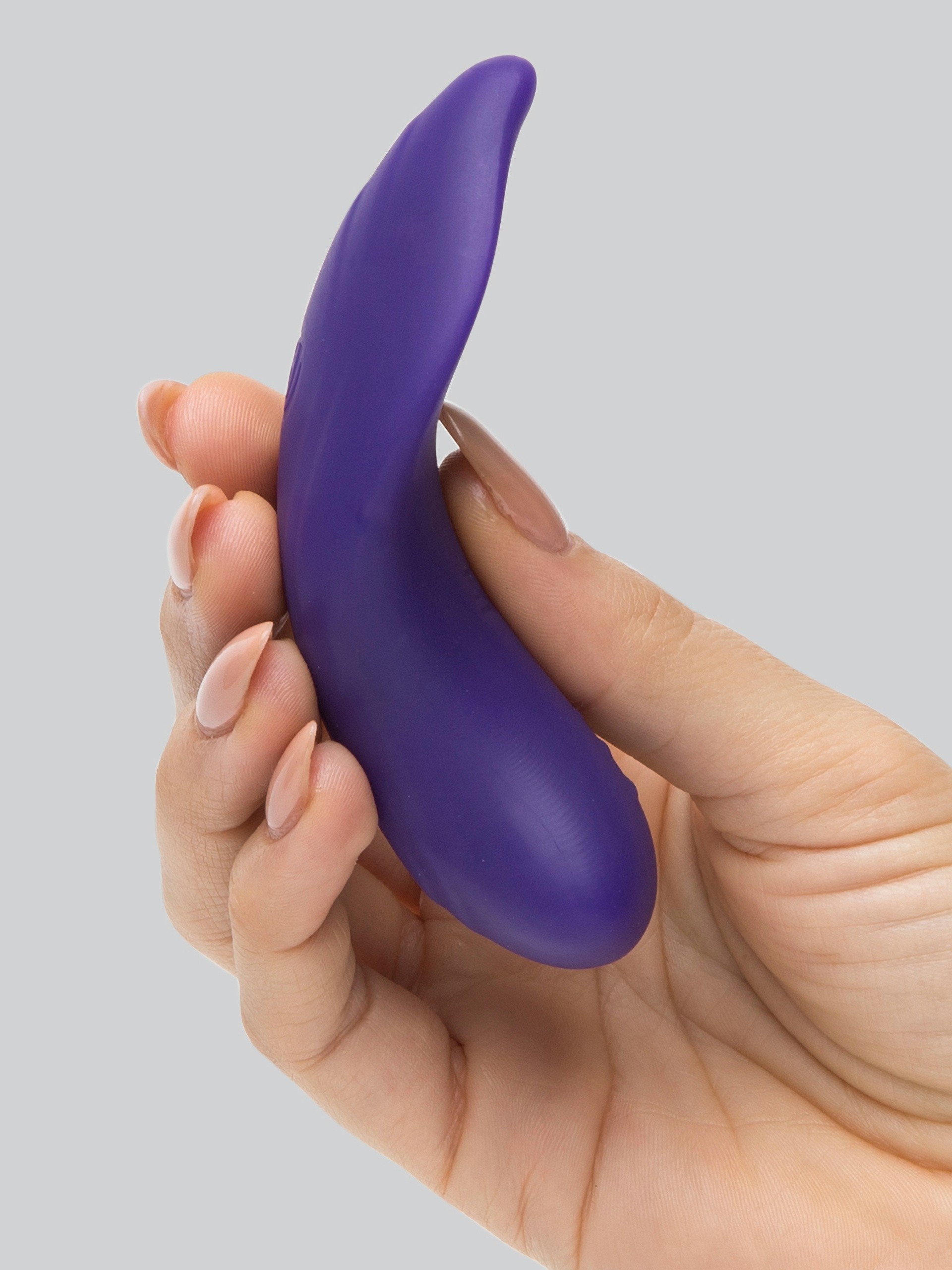 Lovehoney Clitoral Caress USB Rechargeable Clitoral Vibrator, Purple, hi-res