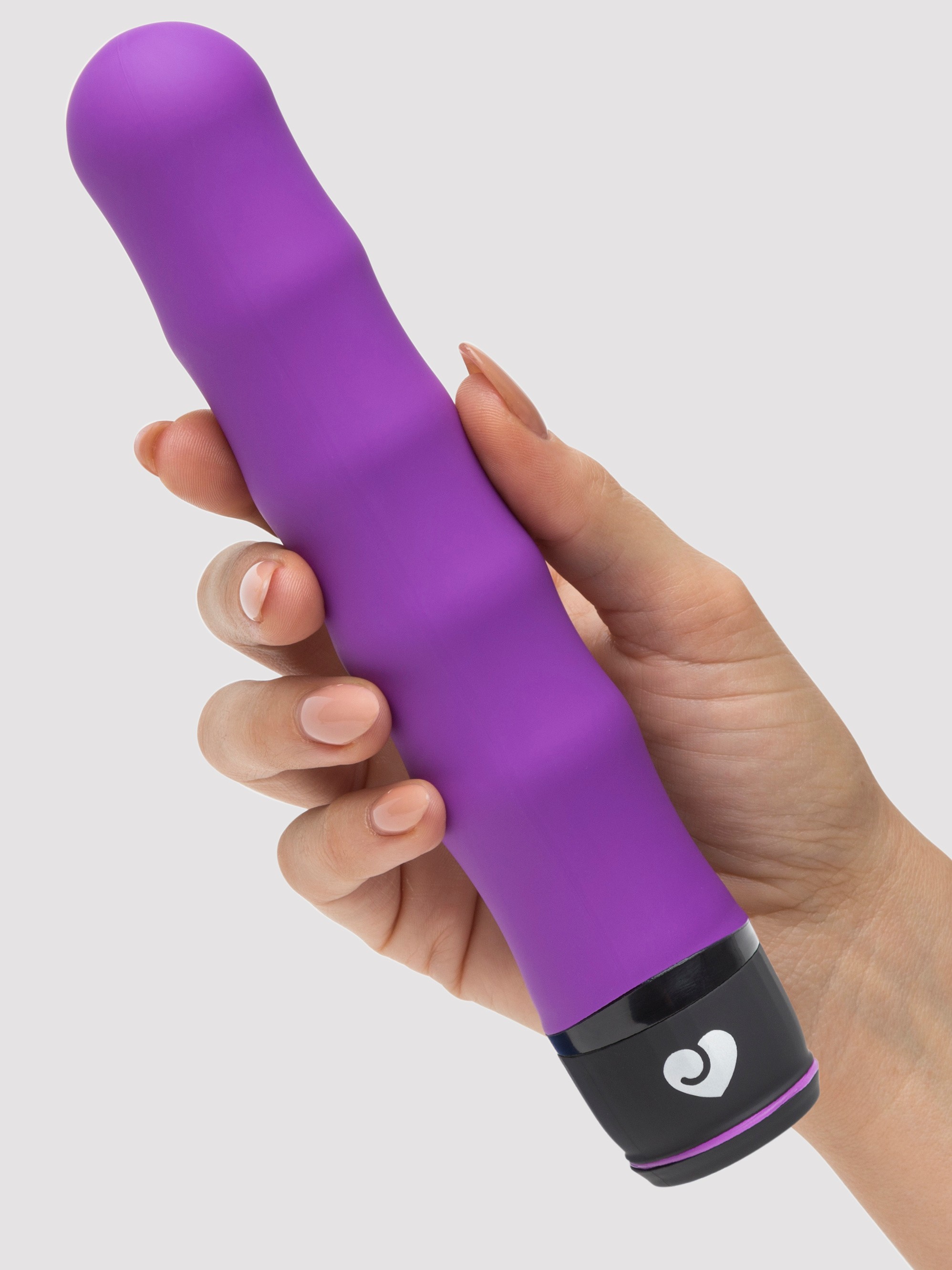 Lovehoney Silencer Whisper Quiet Classic Vibrator 7 Inch, Purple, hi-res