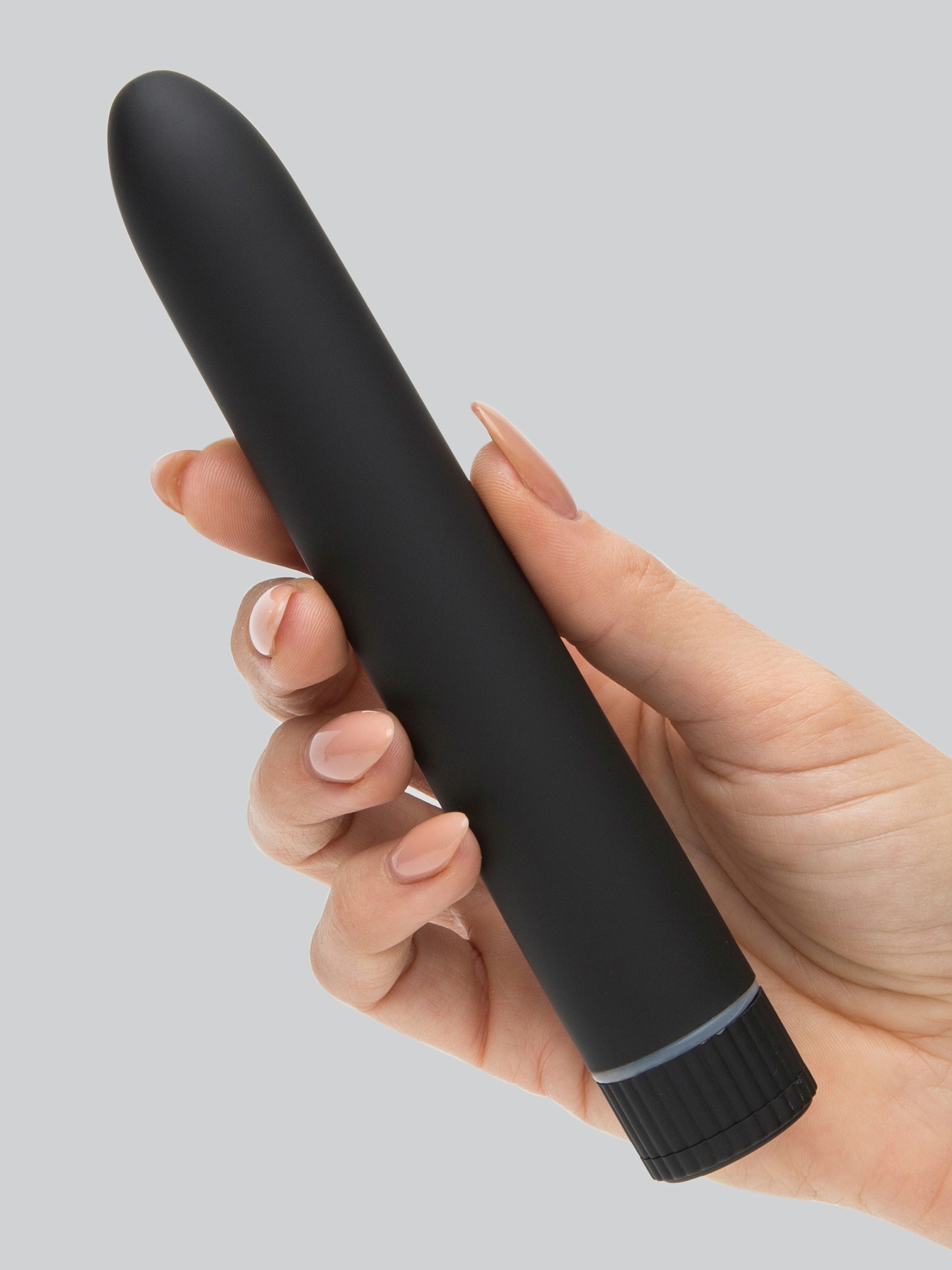 Lovehoney Black Beauty Classic Vibrator, Black, hi-res