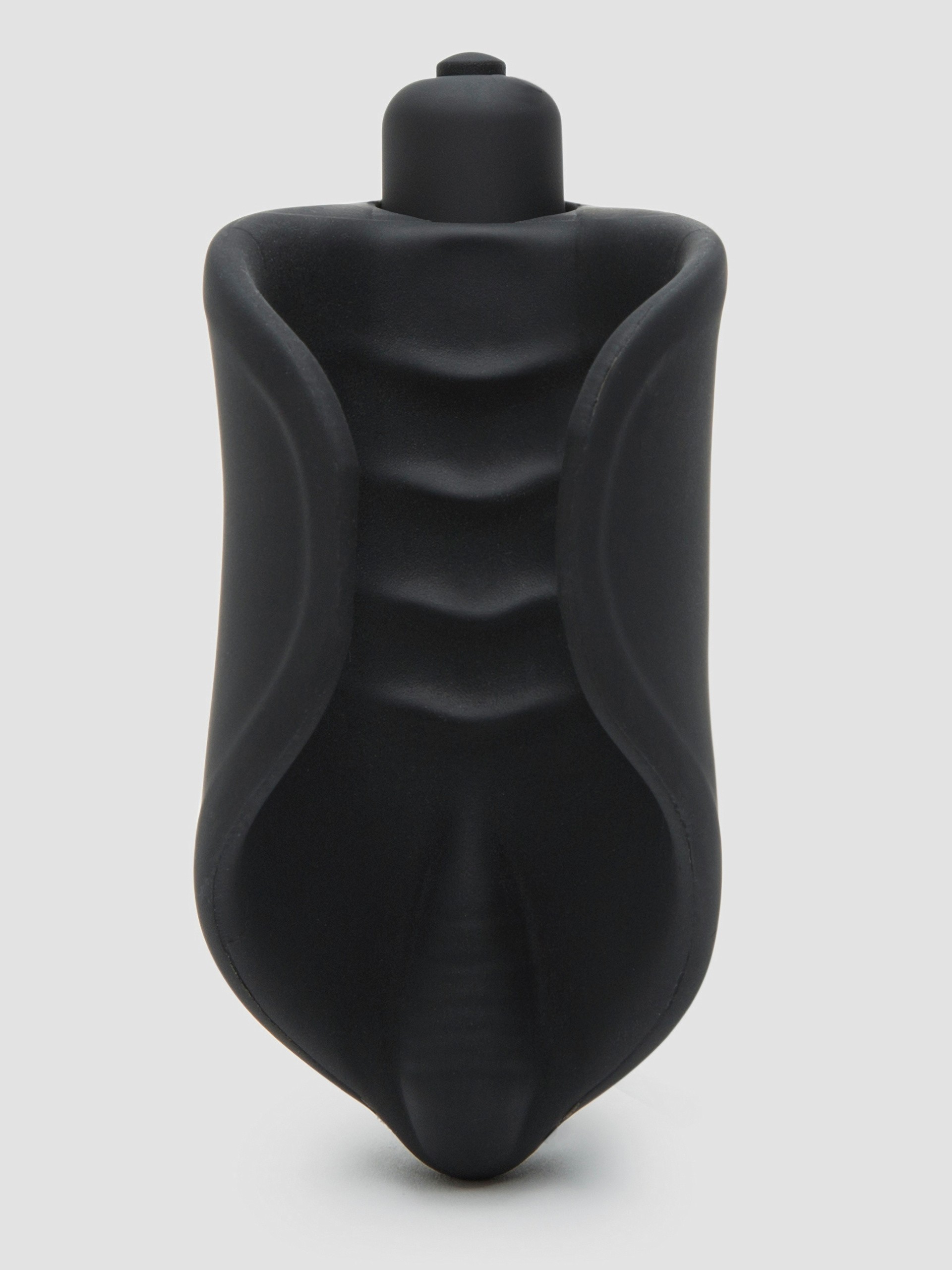 PDX Elite Vibrating Silicone Male Masturbator, Black, hi-res