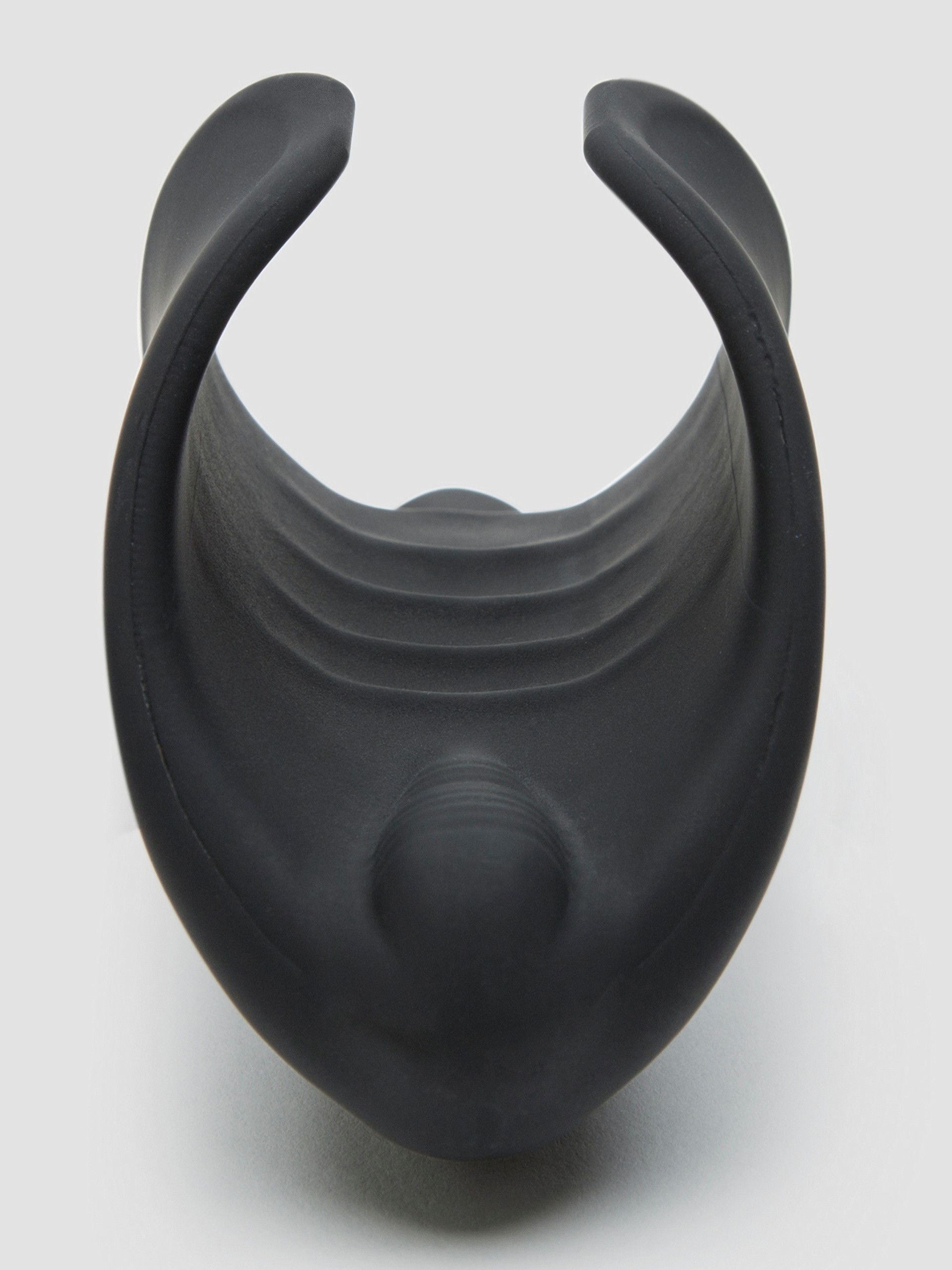 PDX Elite Vibrating Silicone Male Masturbator, Black, hi-res