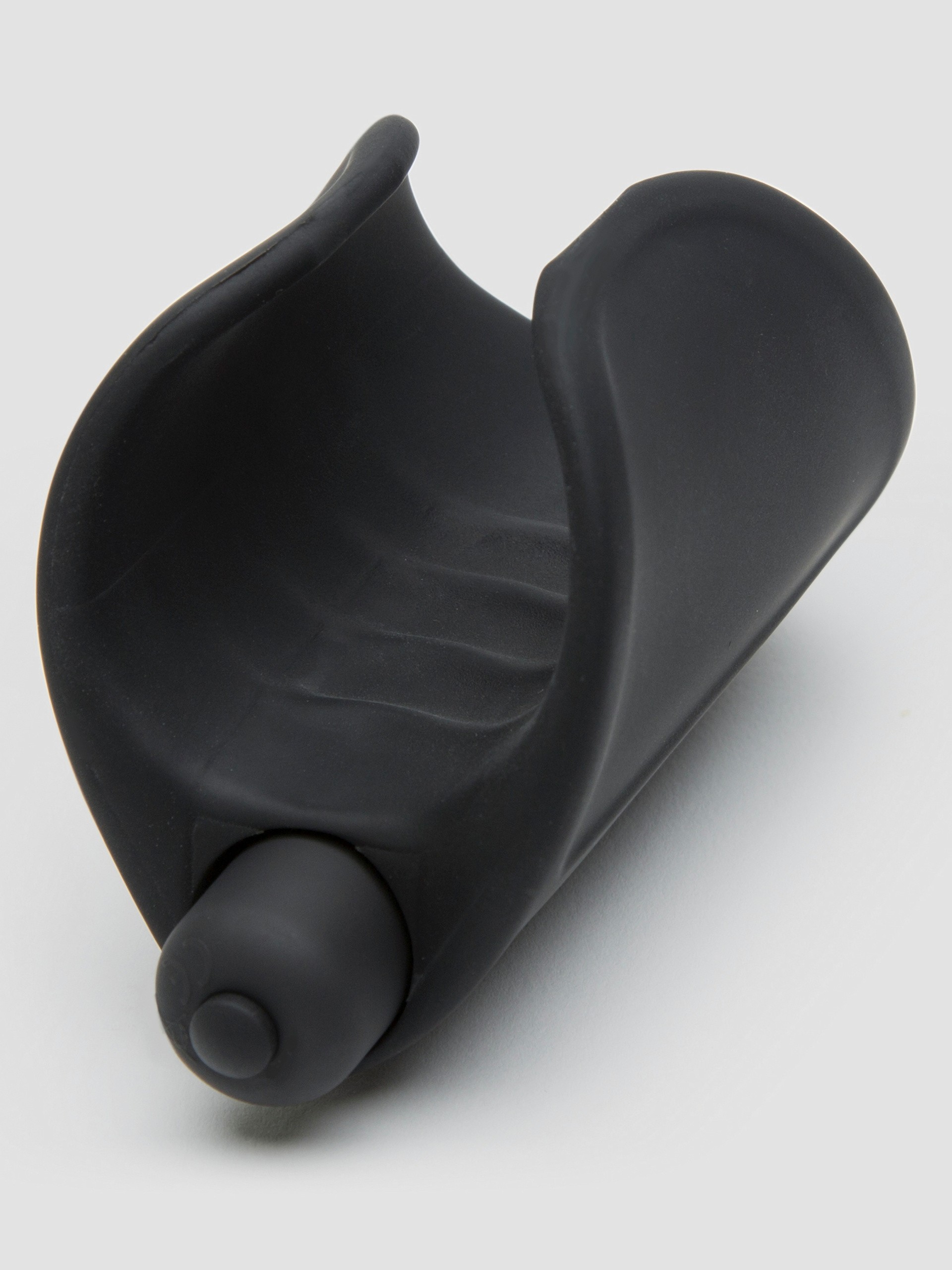 PDX Elite Vibrating Silicone Male Masturbator, Black, hi-res