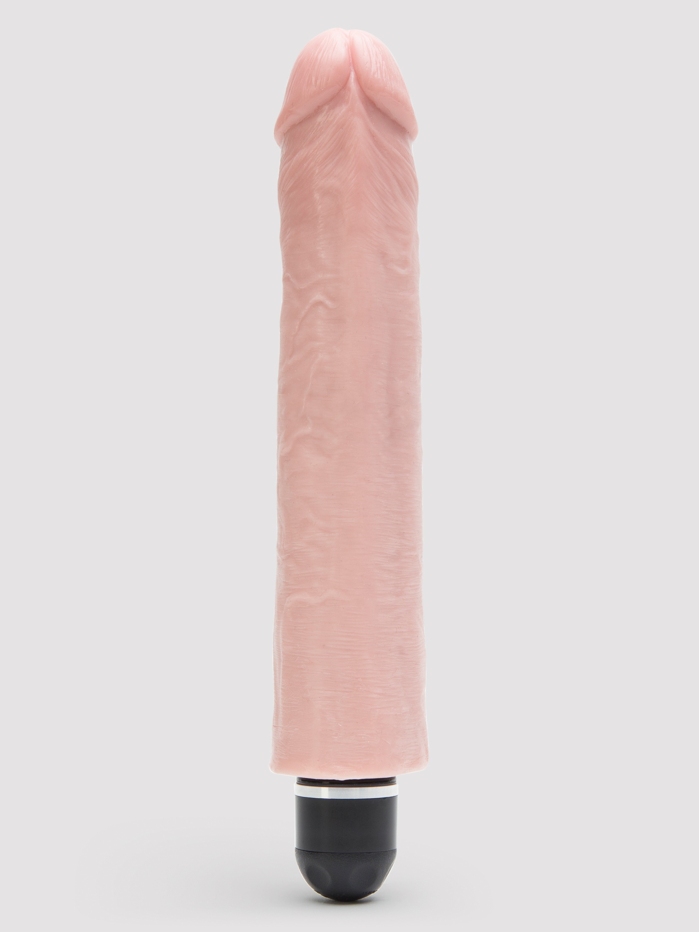 King Cock Extra Quiet Realistic Dildo Vibrator 10 Inch, Flesh Pink, hi-res
