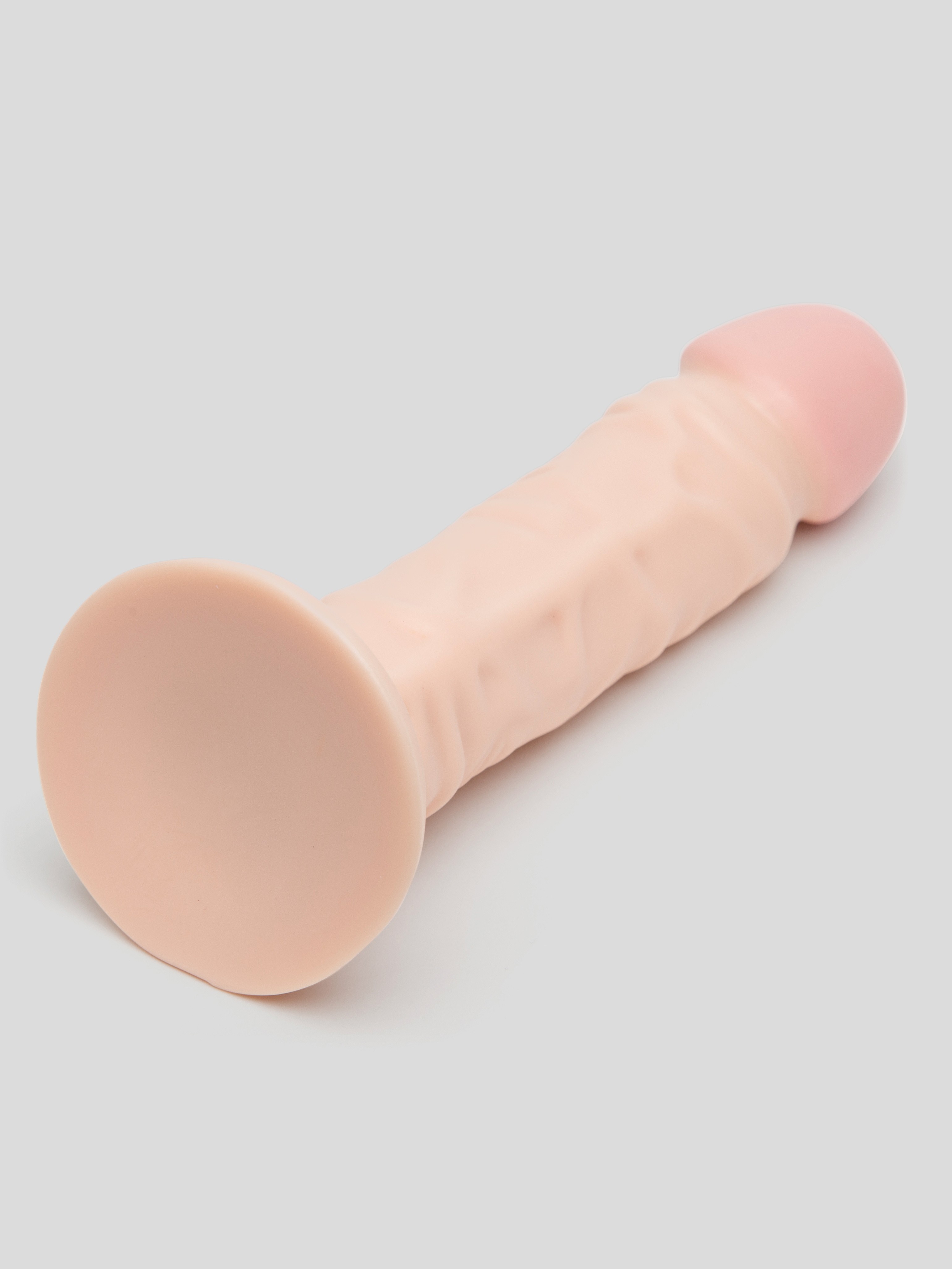 Lifelike Lover Basic Realistic Suction Cup Dildo 8 Inch, Flesh Pink, hi-res