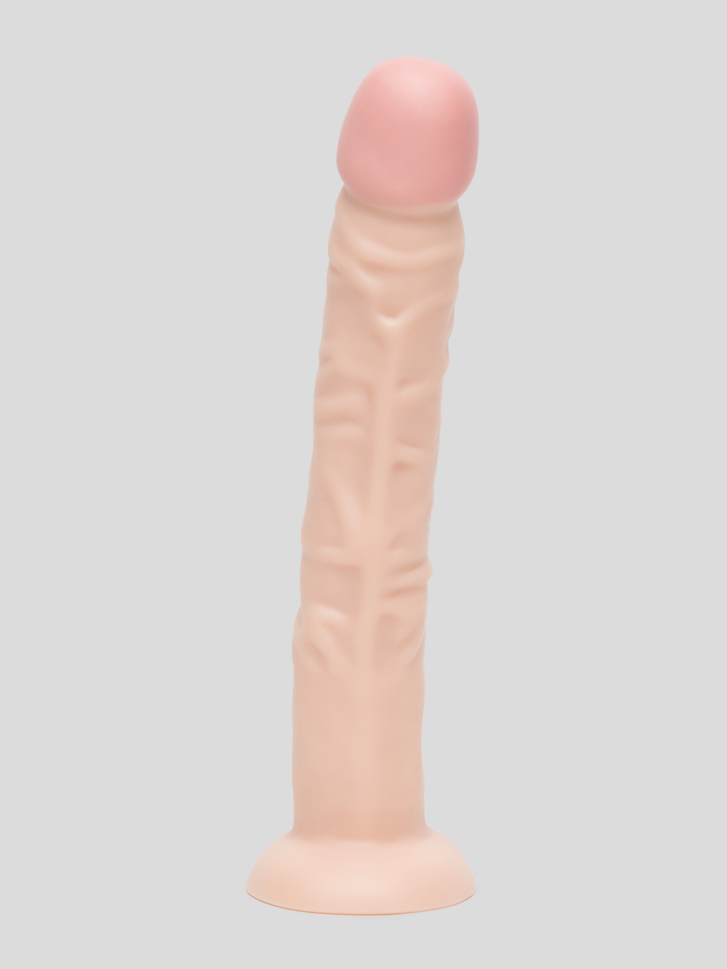 Lifelike Lover Basic Realistic Suction Cup Dildo 10 Inch, Flesh Pink, hi-res