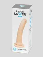 Lifelike Lover Ultra Realistic Suction Cup Dildo 8 Inch, Flesh Pink, hi-res