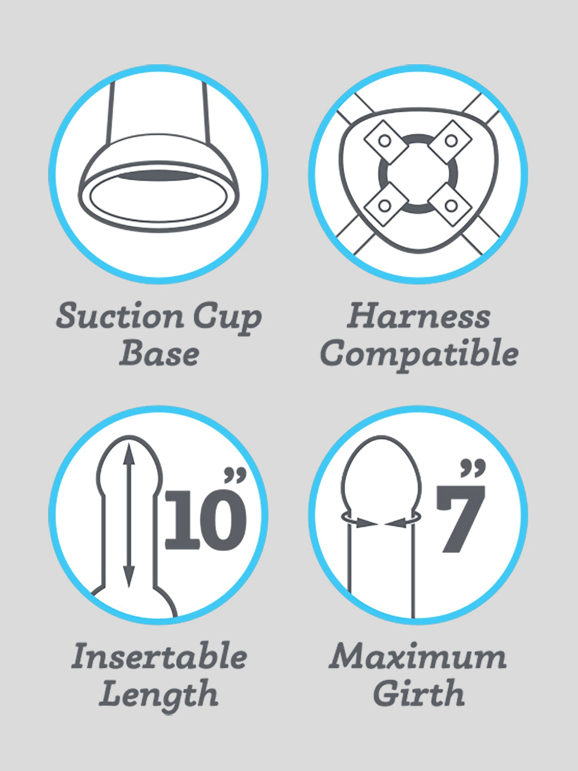 Lifelike Lover Ultra Realistic Extra Girthy Dildo 10 Inch, Flesh Pink, hi-res