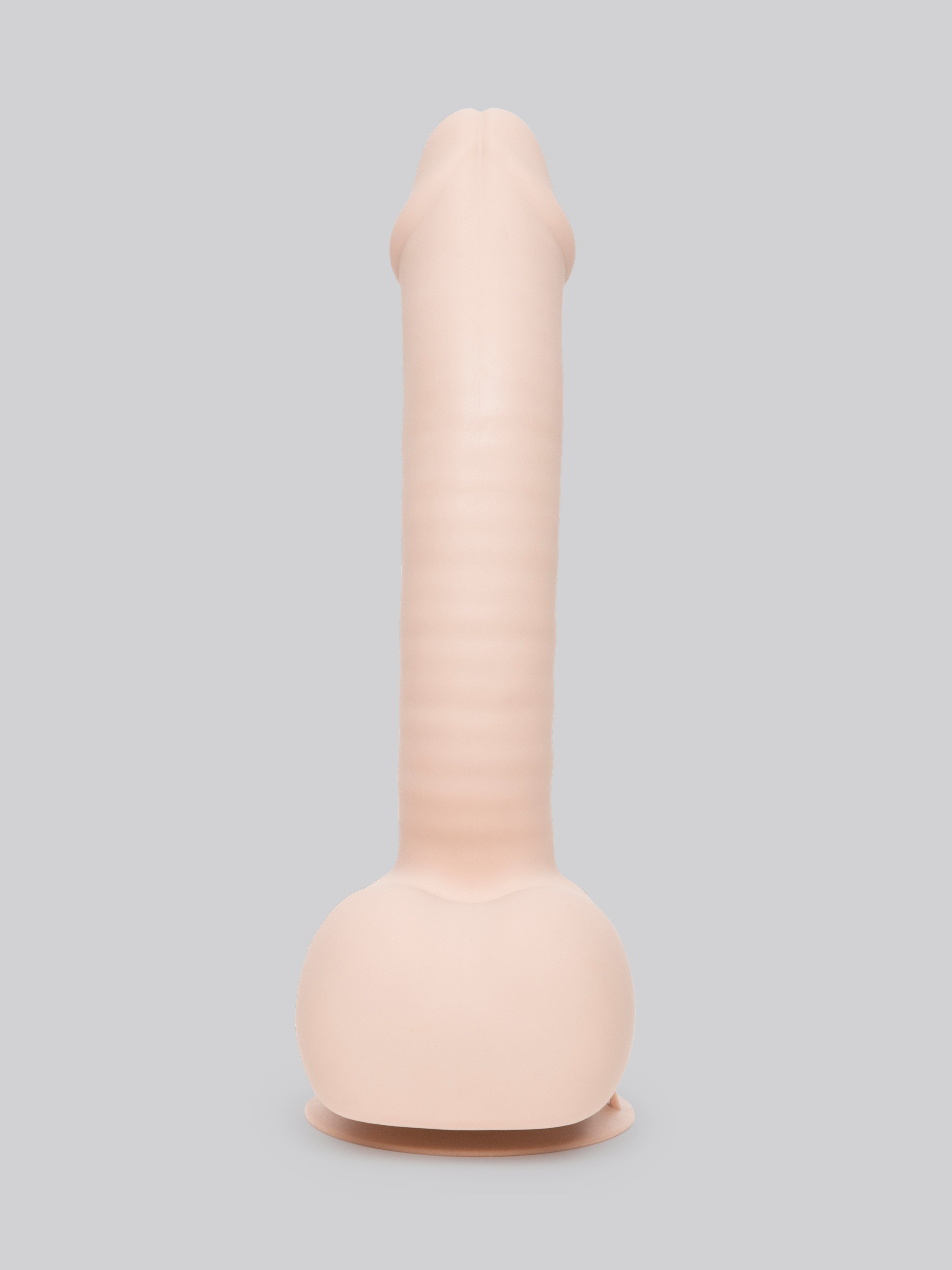 UPRIZE Remote Control Erecting Realistic Dildo Vibrator 8 Inch, Flesh Pink, hi-res