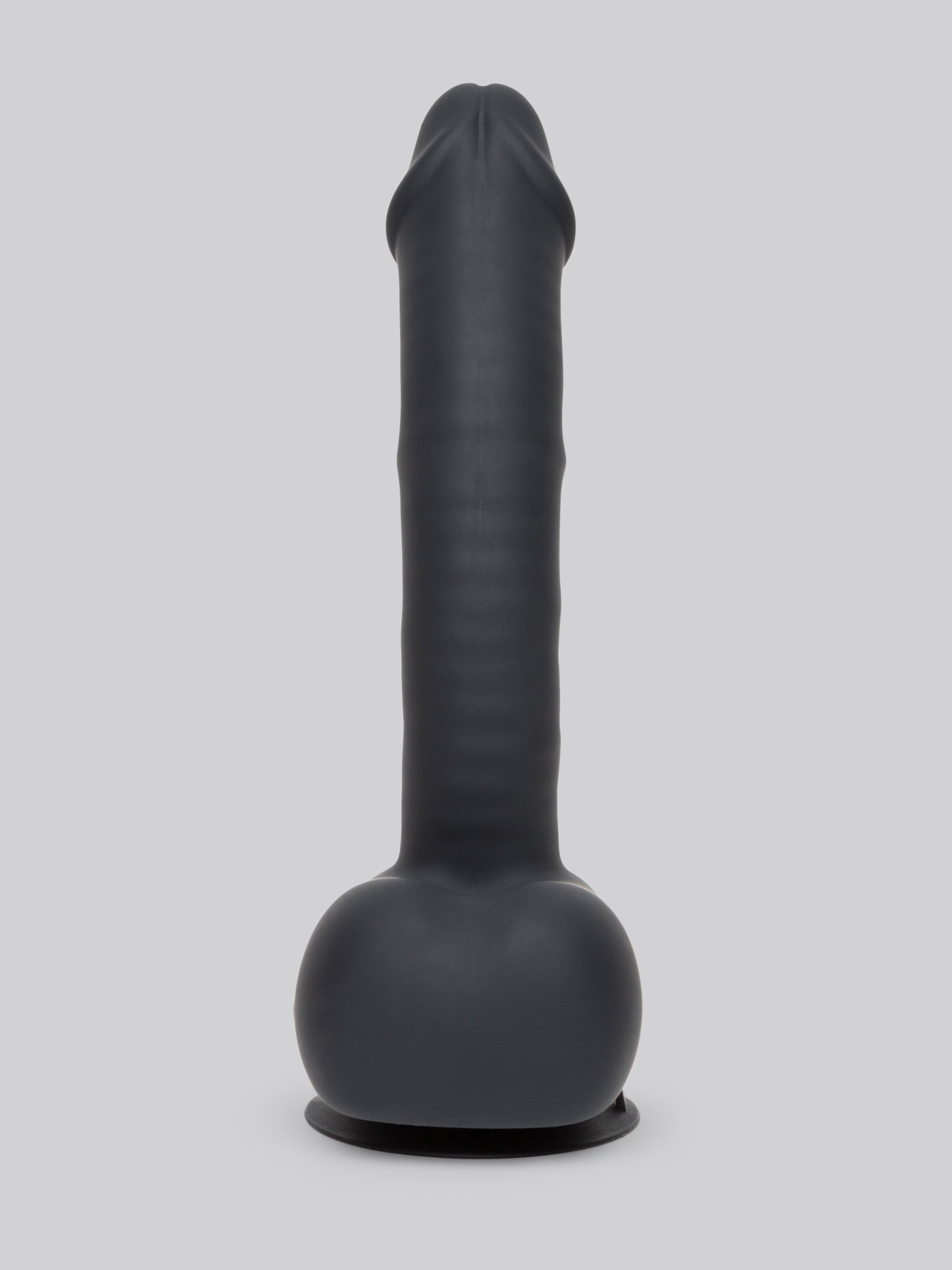 UPRIZE Remote Control Black Erecting Realistic Dildo Vibrator 8 Inch, Black, hi-res