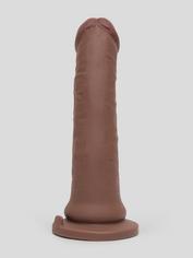 Lifelike Lover Ultra Realistic Suction Cup Dildo 7 Inch, Flesh Brown, hi-res