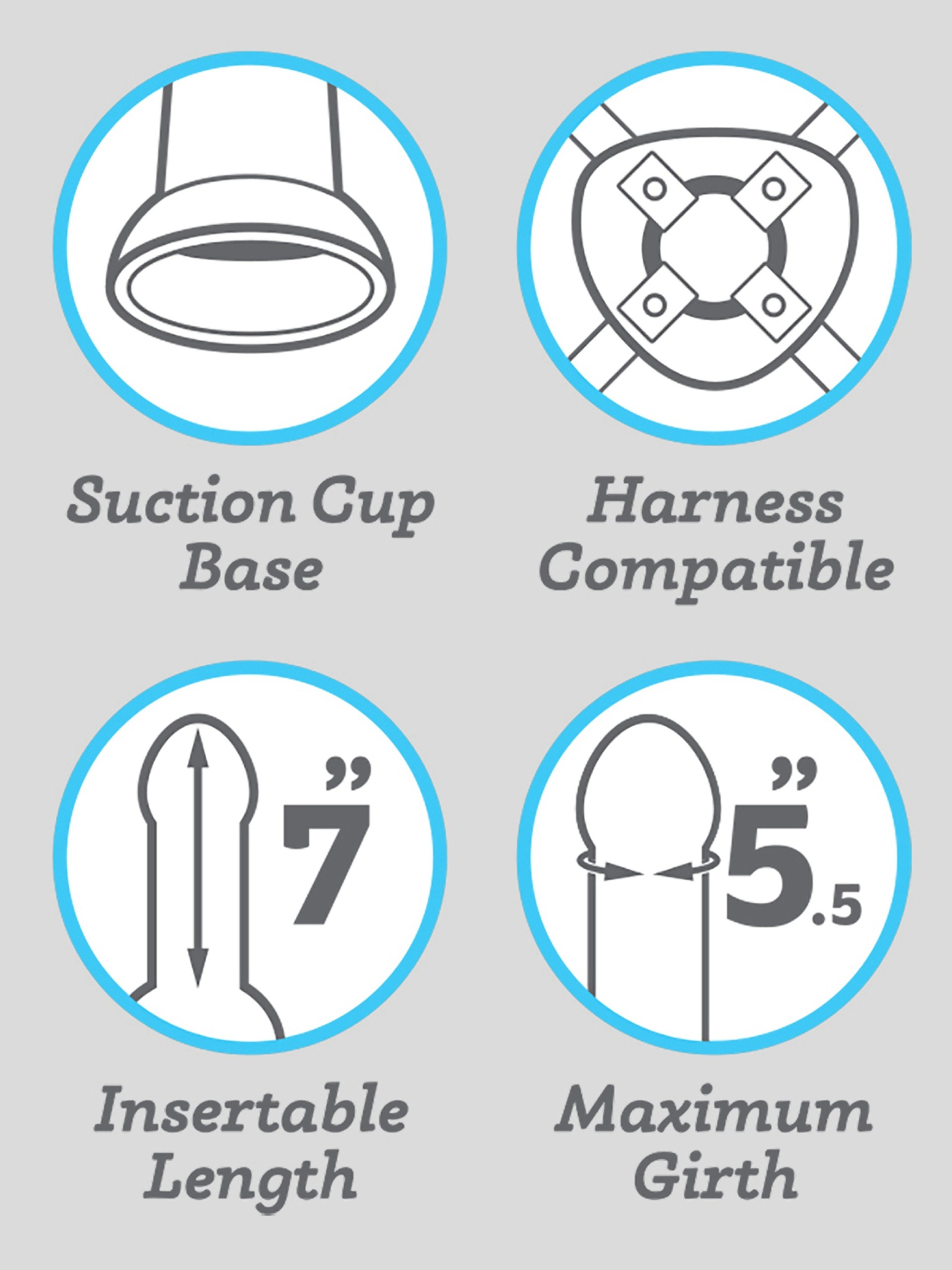 Lifelike Lover Ultra Realistic Suction Cup Dildo 7 Inch, Flesh Brown, hi-res