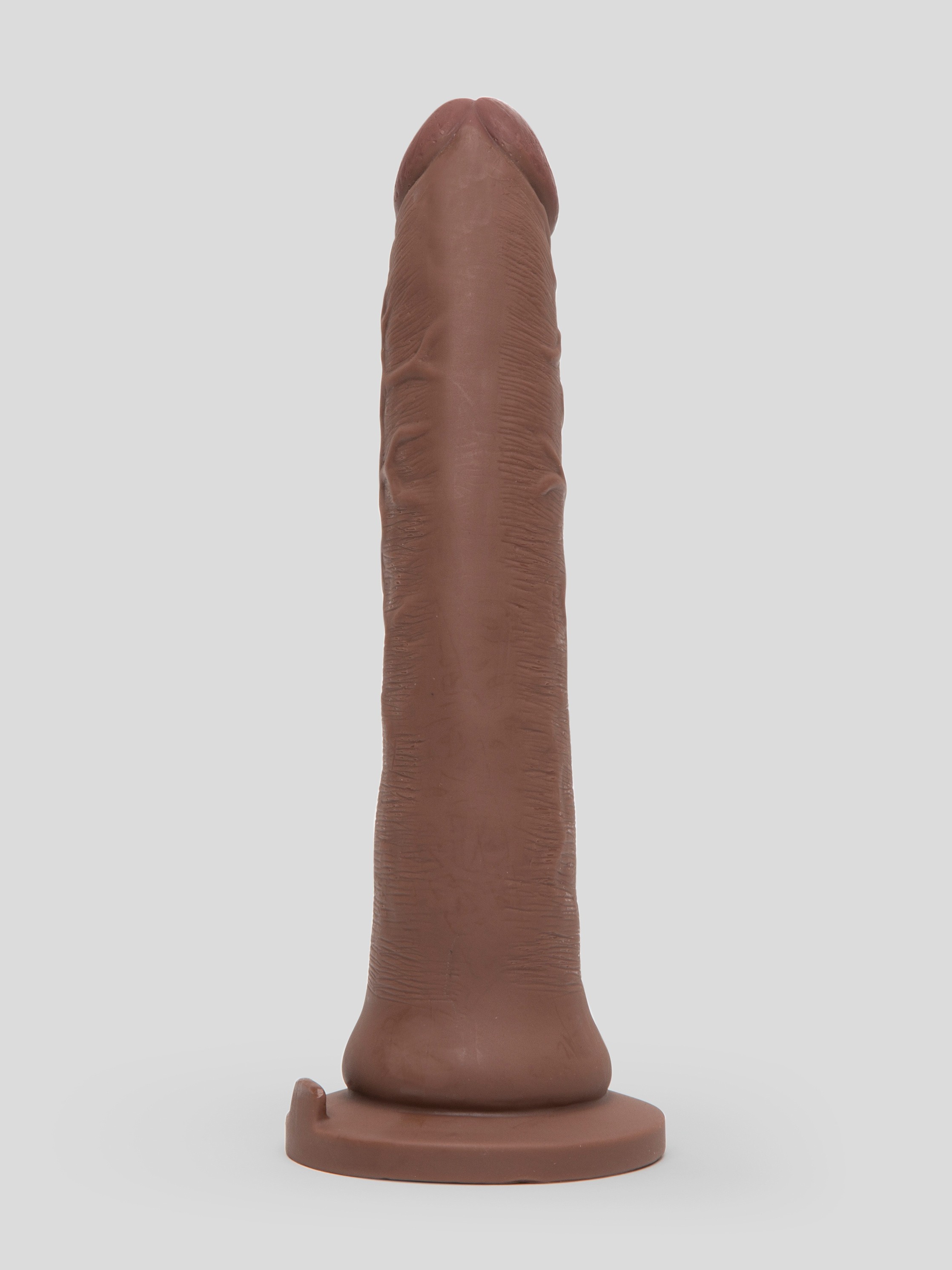Lifelike Lover Ultra Realistic Suction Cup Dildo 8 Inch, Flesh Brown, hi-res