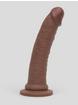 Lifelike Lover Ultra Realistic Suction Cup Dildo 9 Inch, Flesh Brown, hi-res