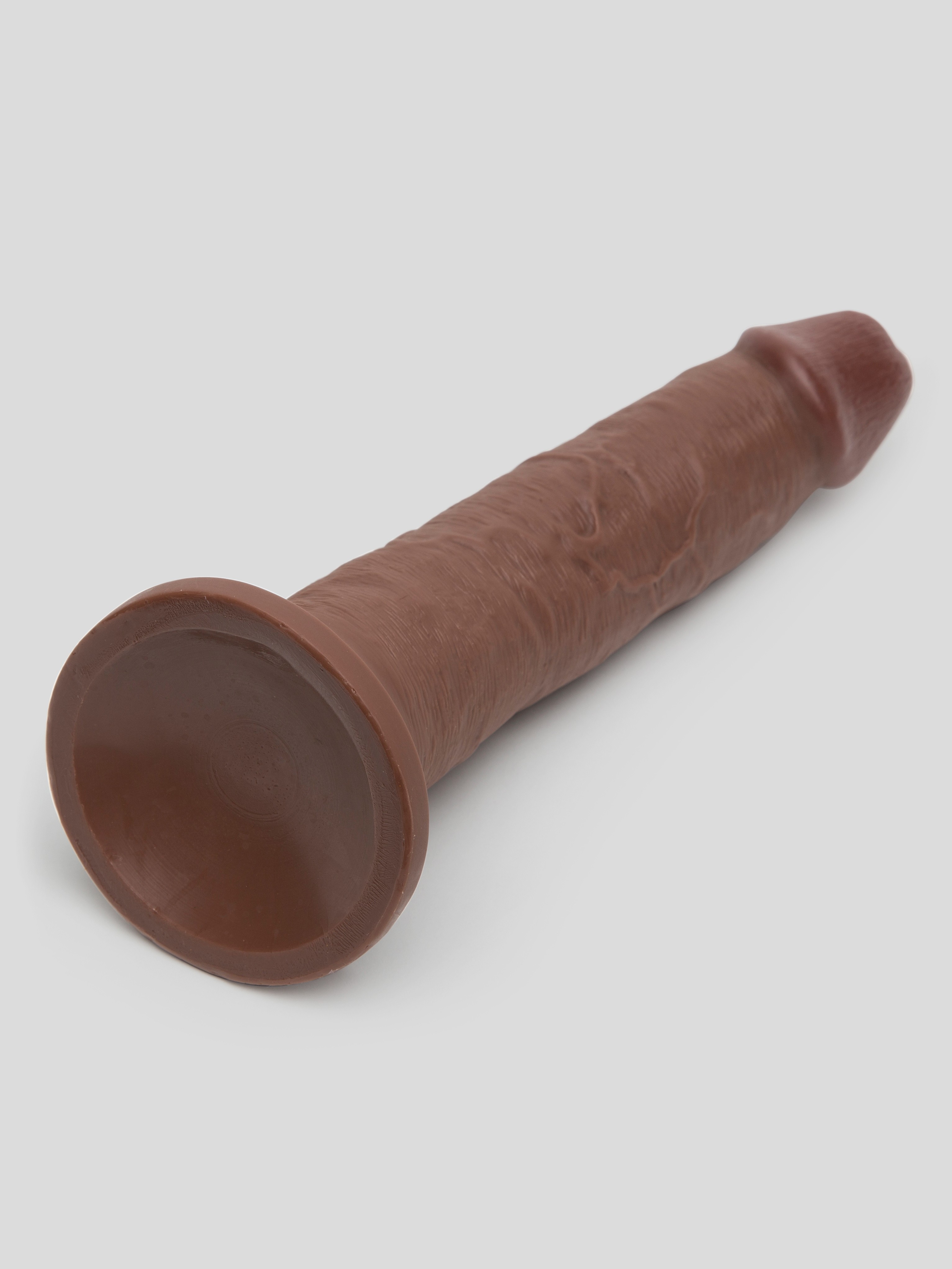 Lifelike Lover Ultra Realistic Suction Cup Dildo 9 Inch, Flesh Brown, hi-res