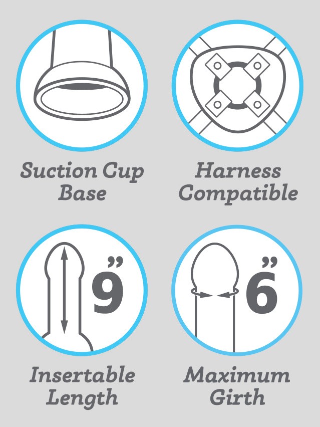 Lifelike Lover Ultra Realistic Suction Cup Dildo 9 Inch, Flesh Brown, hi-res