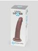 Lifelike Lover Ultra Realistic Suction Cup Dildo 9 Inch, Flesh Brown, hi-res