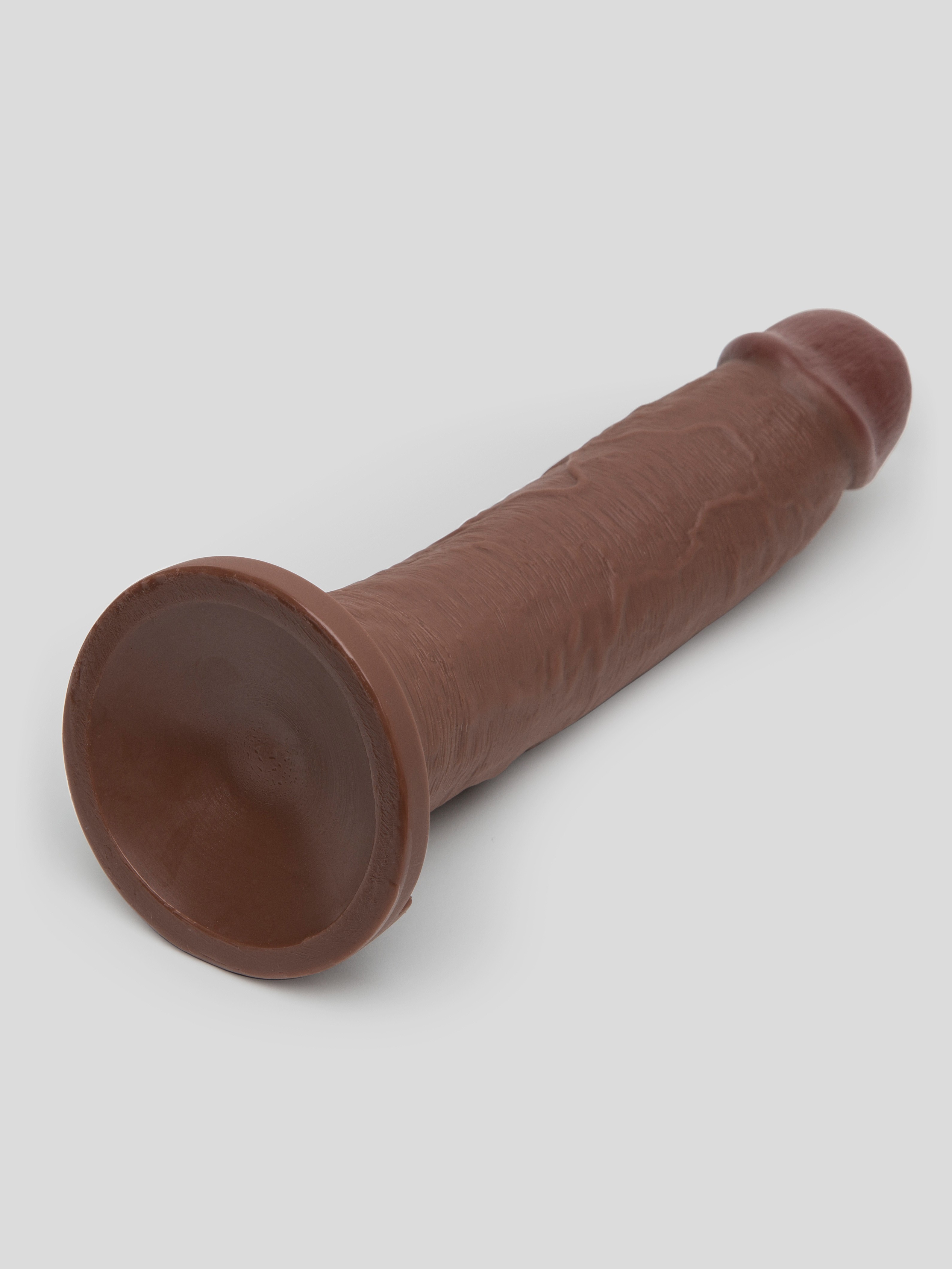 Lifelike Lover Ultra Realistic Extra Girthy Dildo 10 Inch, Flesh Brown, hi-res