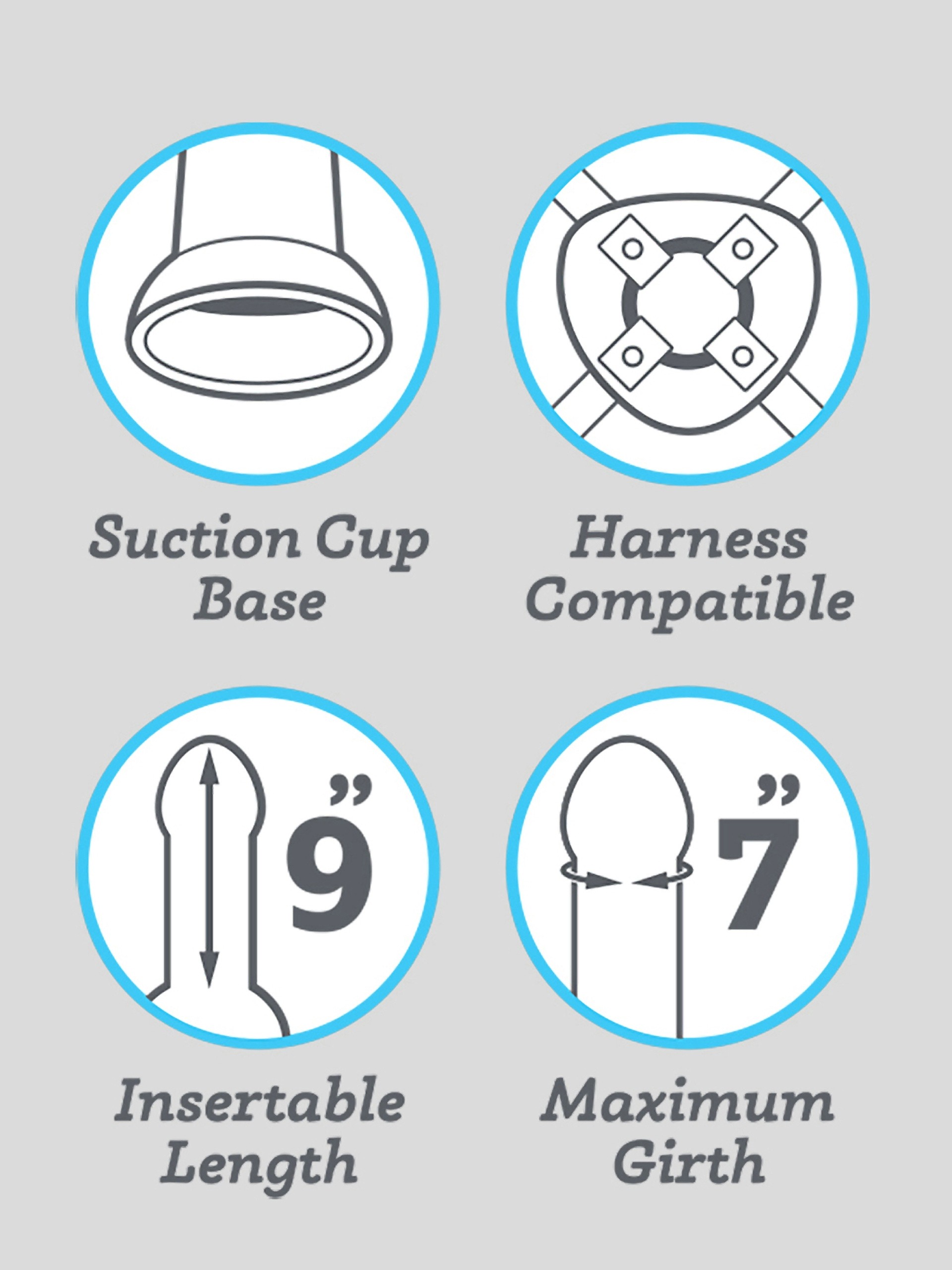 Lifelike Lover Ultra Realistic Ballsy Dildo 9.5 Inch, Flesh Brown, hi-res