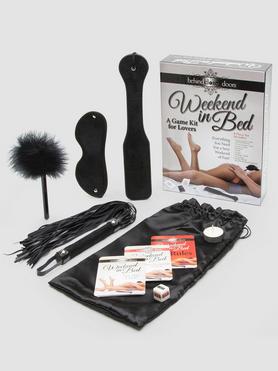Weekend in Bed Bondage Kit and Game (8 Piece)