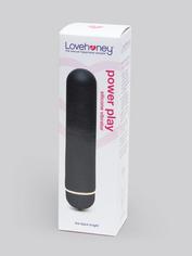 Lovehoney Power Play 7 Function Silicone Vibrator 6 Inch, Black, hi-res